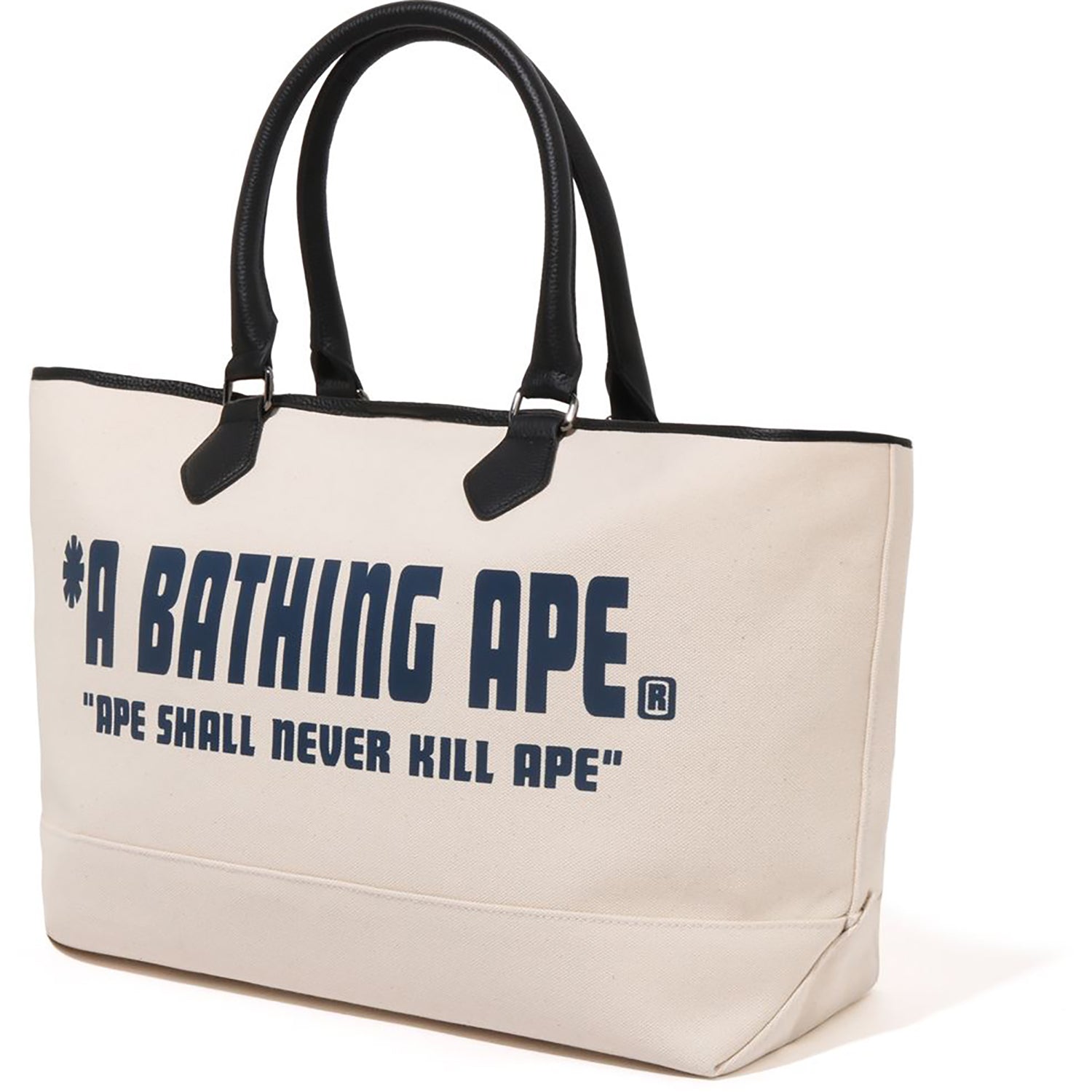 A BATHING APE CANVAS TOTE BAG MENS – Image 2
