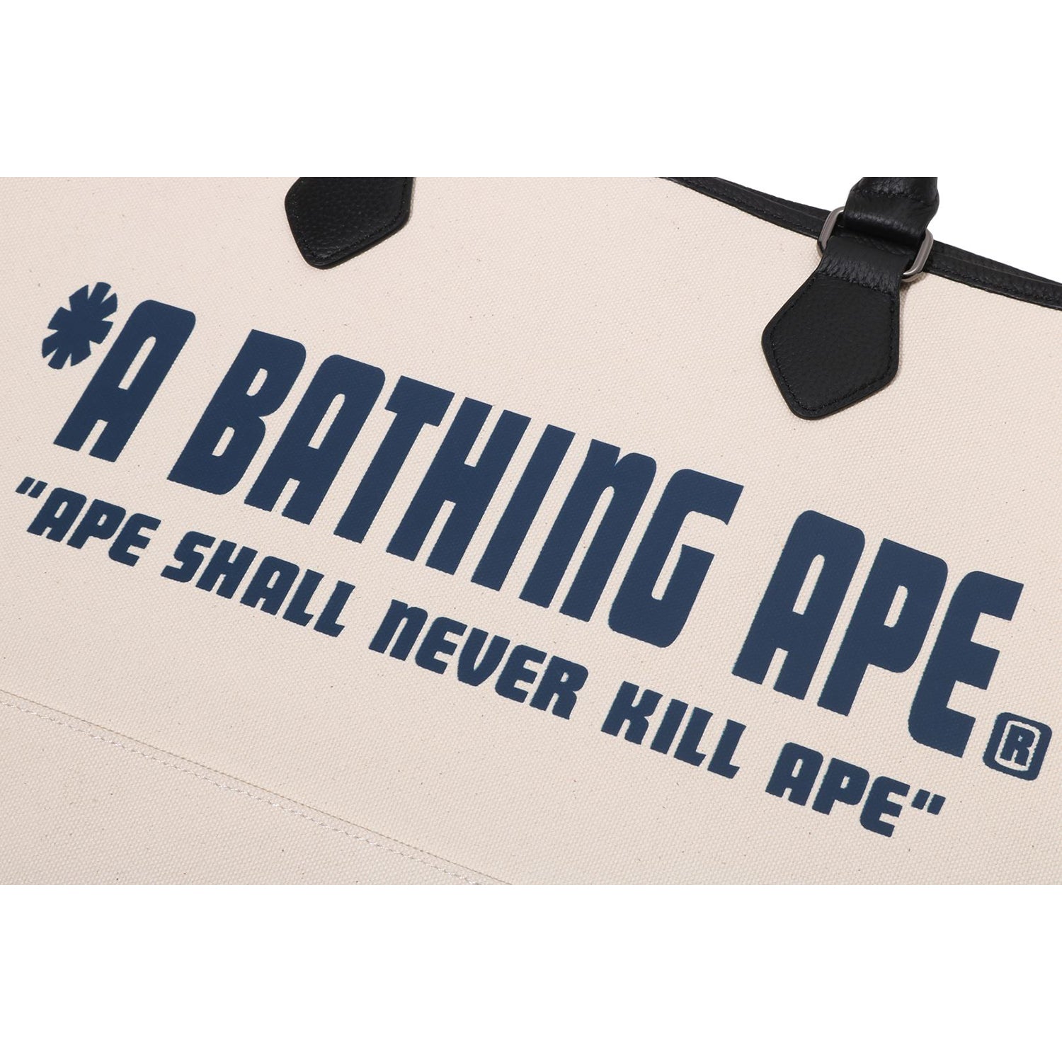 A BATHING APE CANVAS TOTE BAG MENS – Image 6