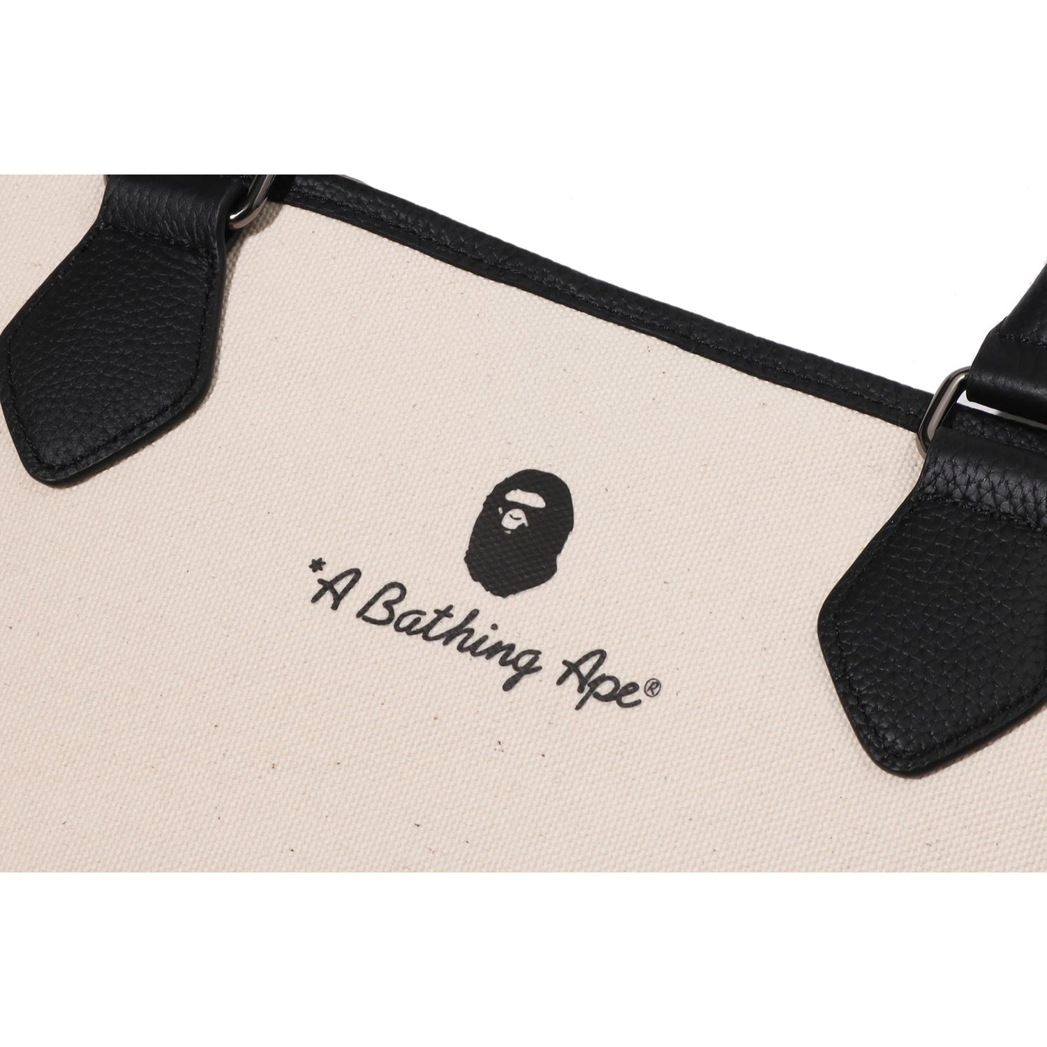 A BATHING APE CANVAS TOTE BAG MENS – Image 7
