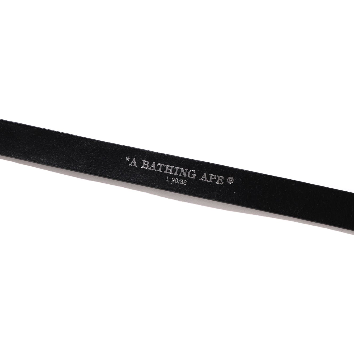 NEON CAMO NARROW LEATHER BELT MENS – Image 3