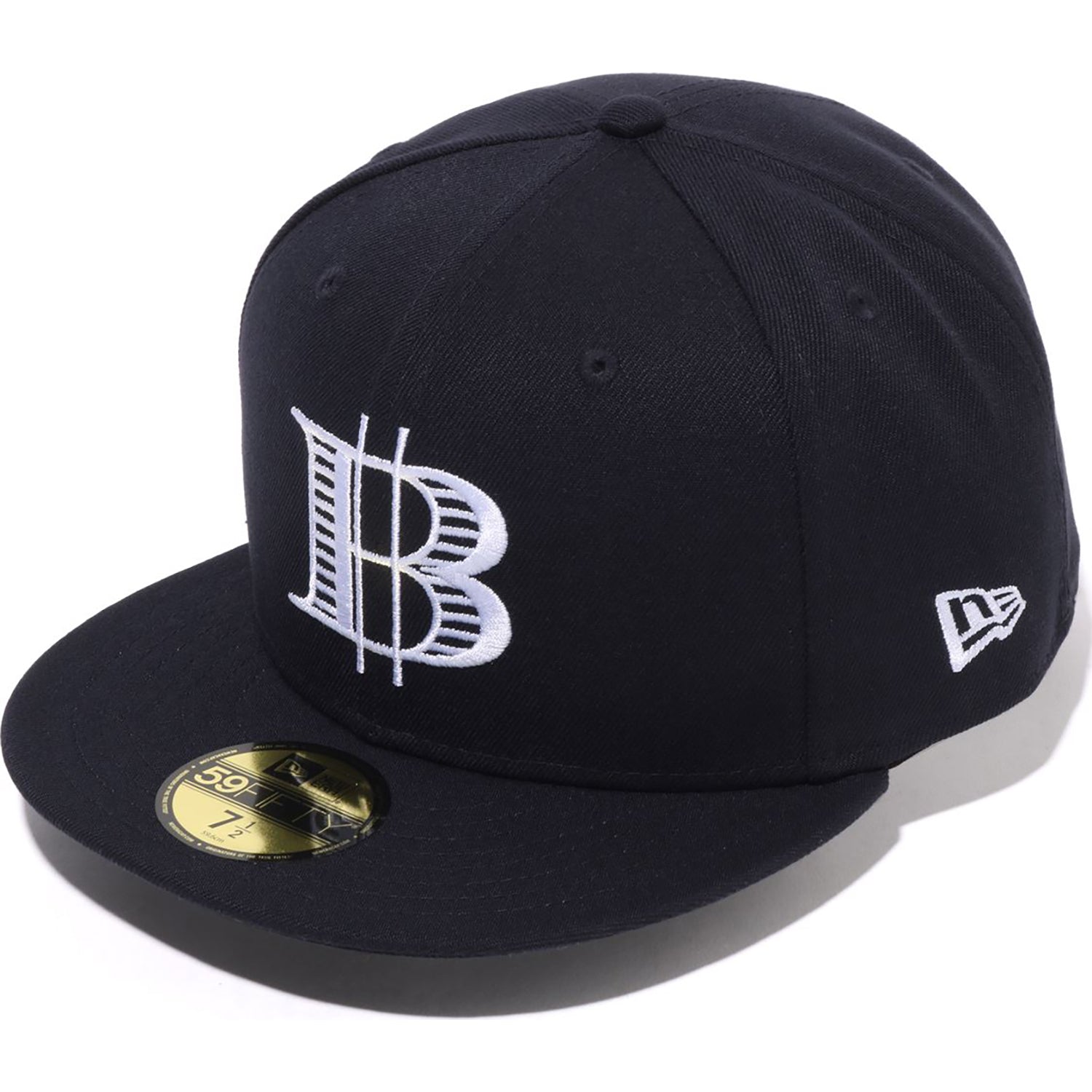 B LOGO NEW ERA 59FIFTY CAP MENS – Image 1