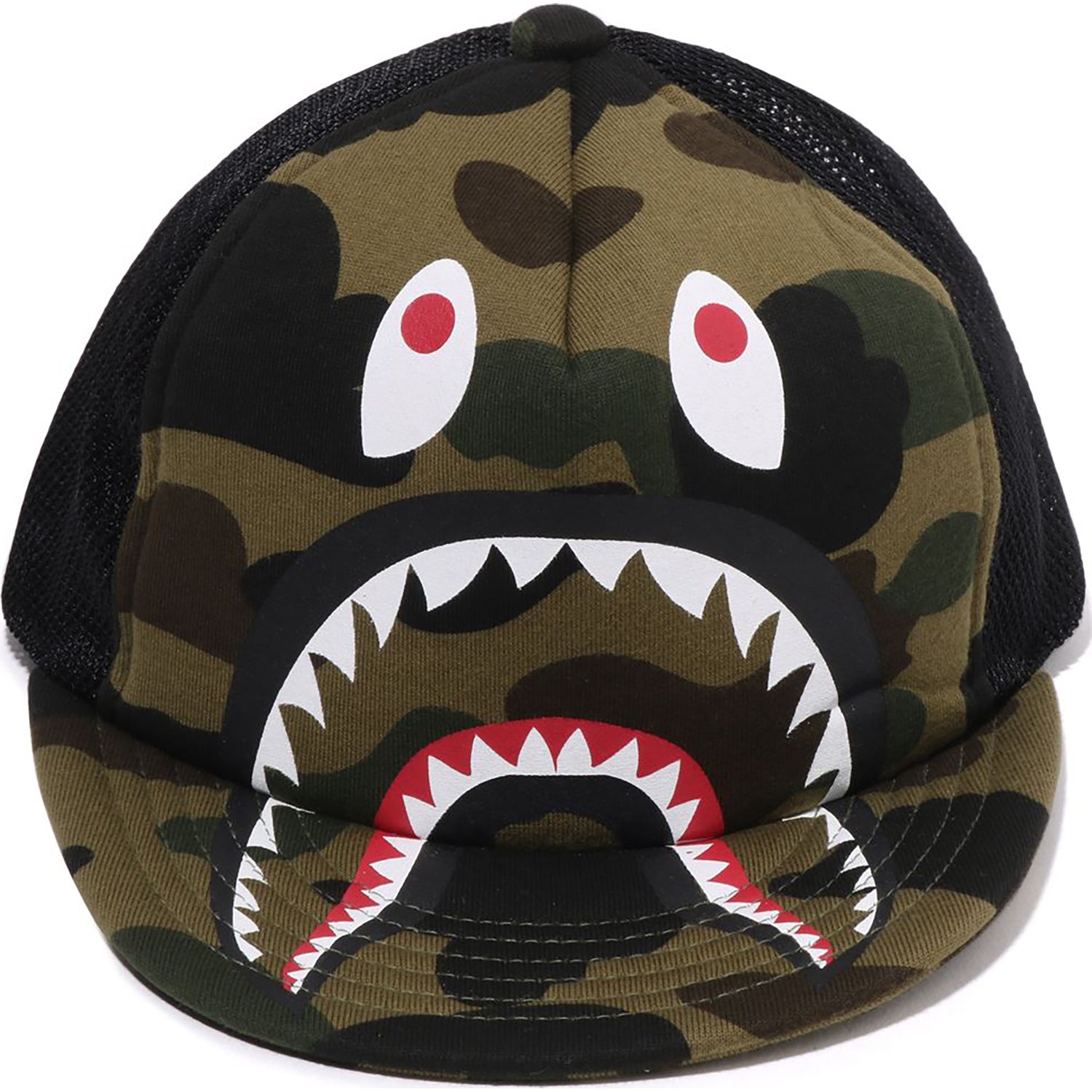1ST CAMO SHARK MESH CAP KIDS – Image 2