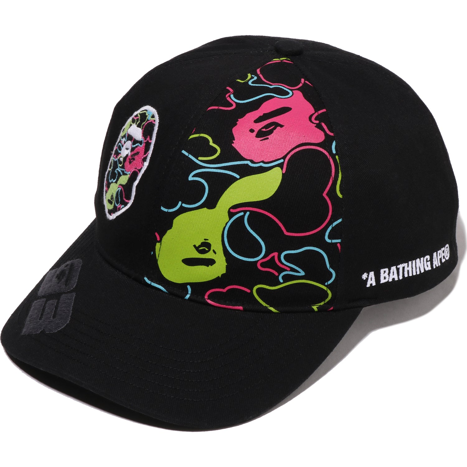 BAPE X F1LV CAMO APE HEAD CAP MENS – Image 1