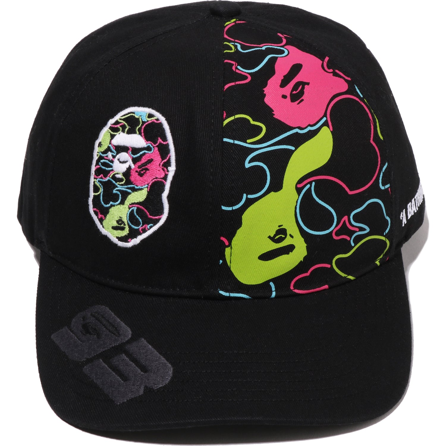 BAPE X F1LV CAMO APE HEAD CAP MENS – Image 2