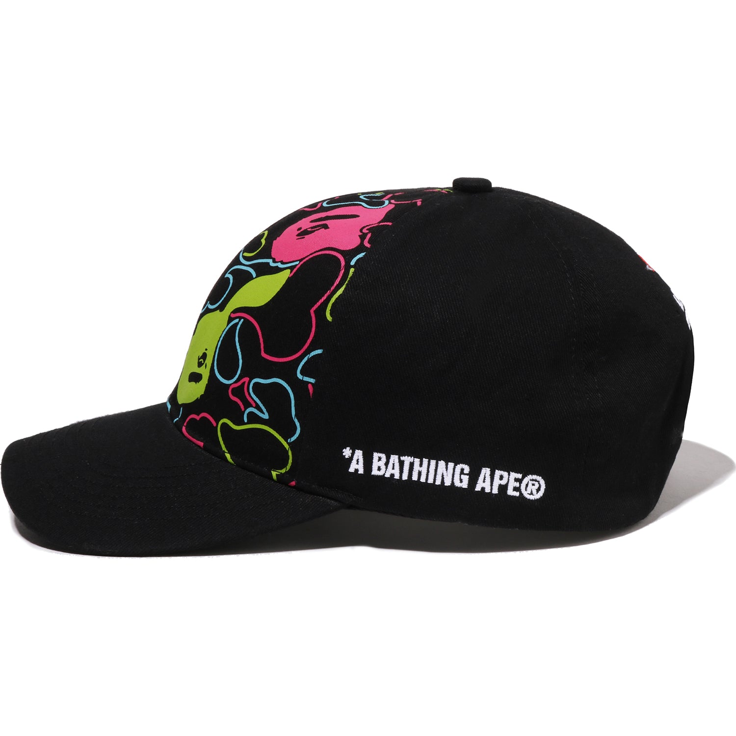 BAPE X F1LV CAMO APE HEAD CAP MENS – Image 3