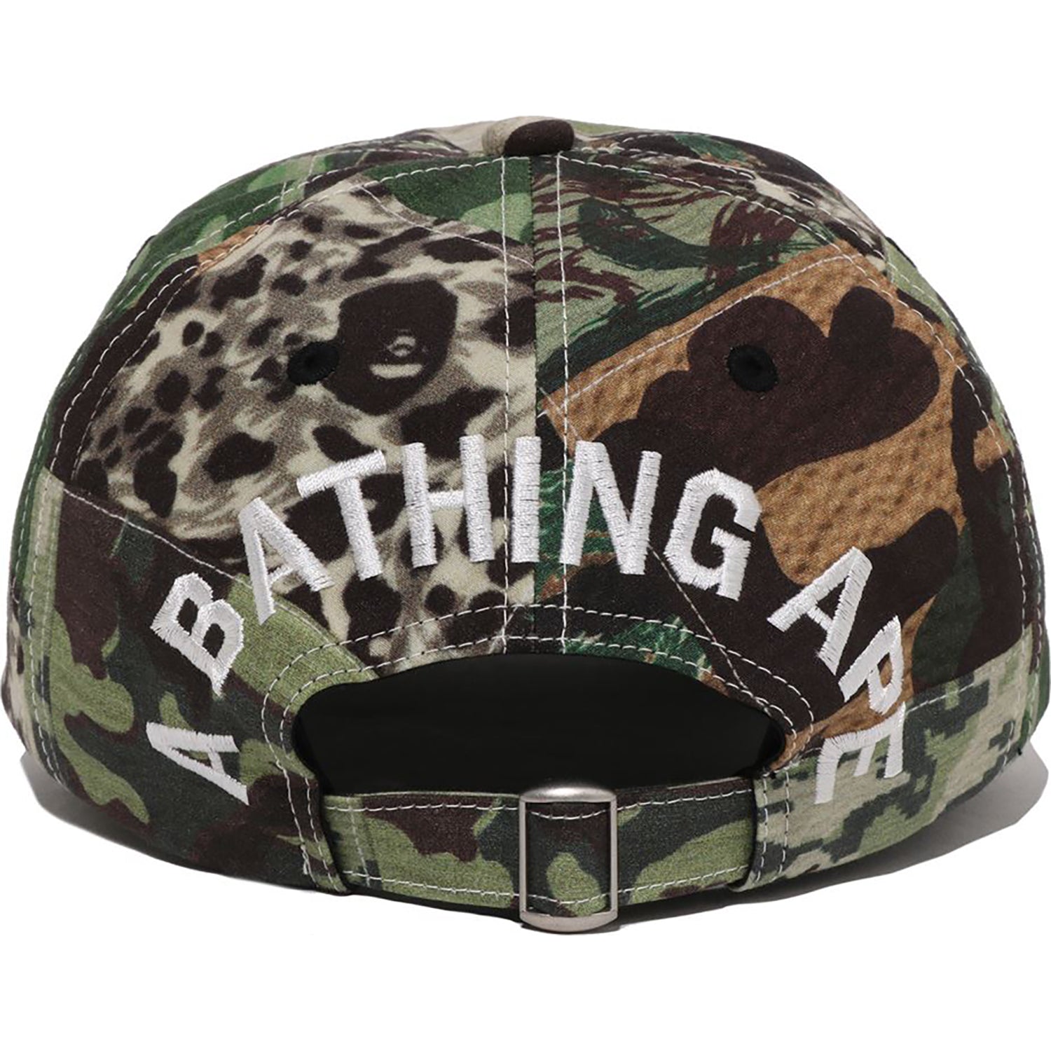 CAMO PATCHWORK PANEL CAP MENS – Image 4