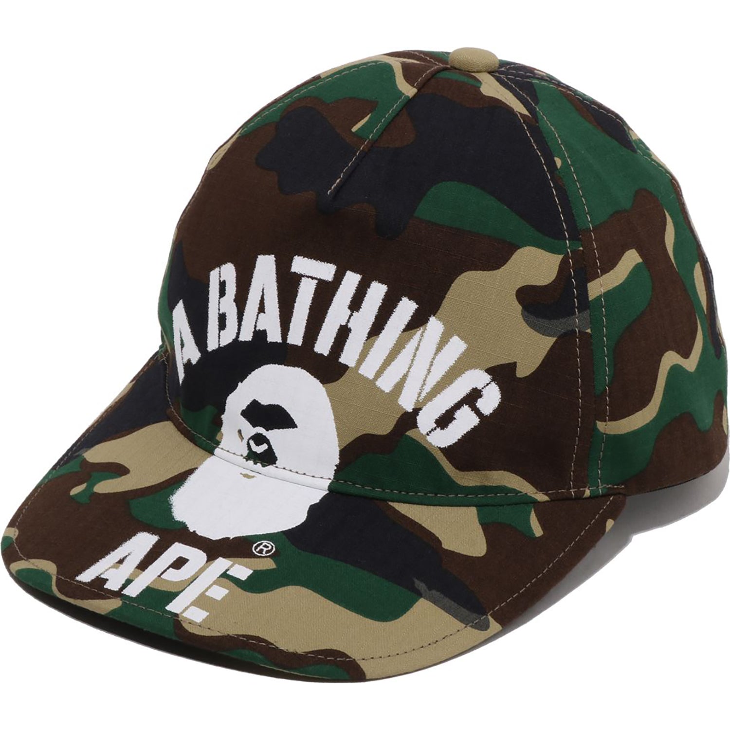 GLITCH WOODLAND CAMO CAP MENS – Image 1