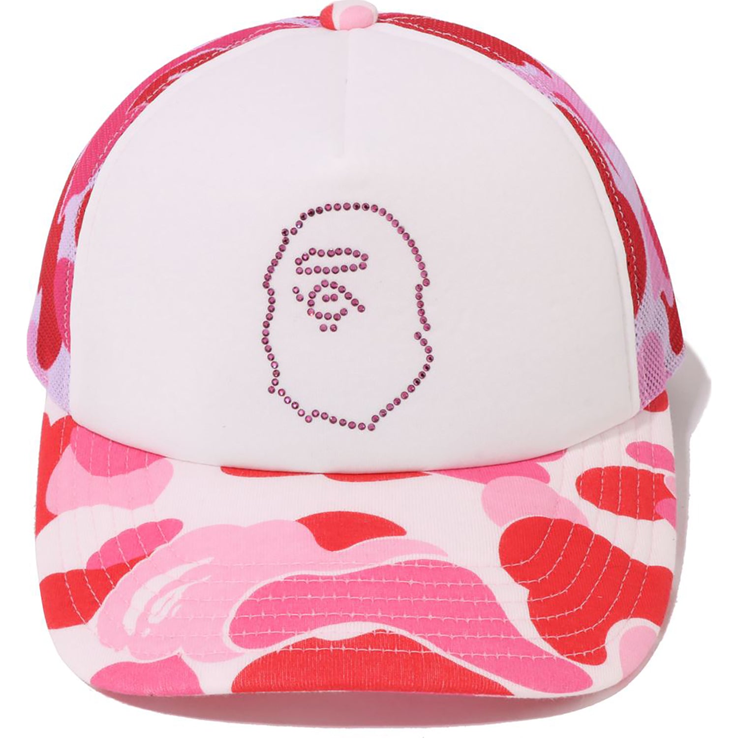 ABC CAMO CRYSTAL STONE MESH CAP LADIES – Image 2