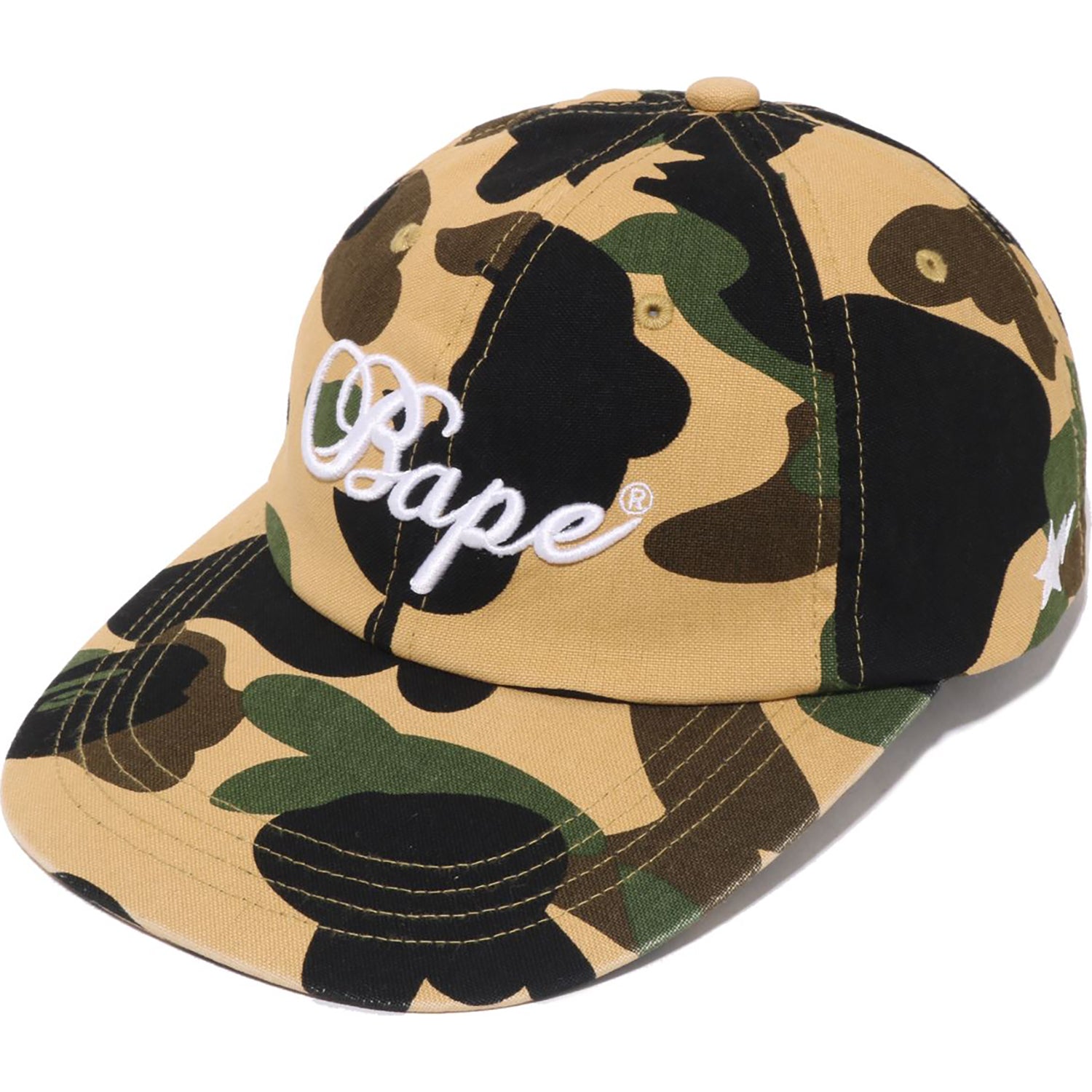 1ST CAMO BAPE PANEL CAP LADIES – Image 1