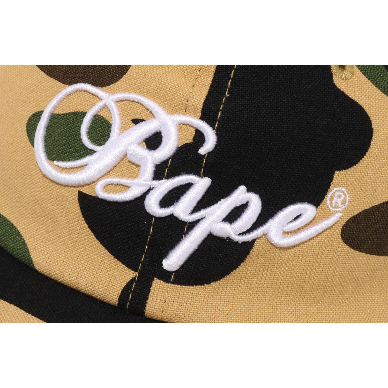1ST CAMO BAPE PANEL CAP LADIES – Image 4