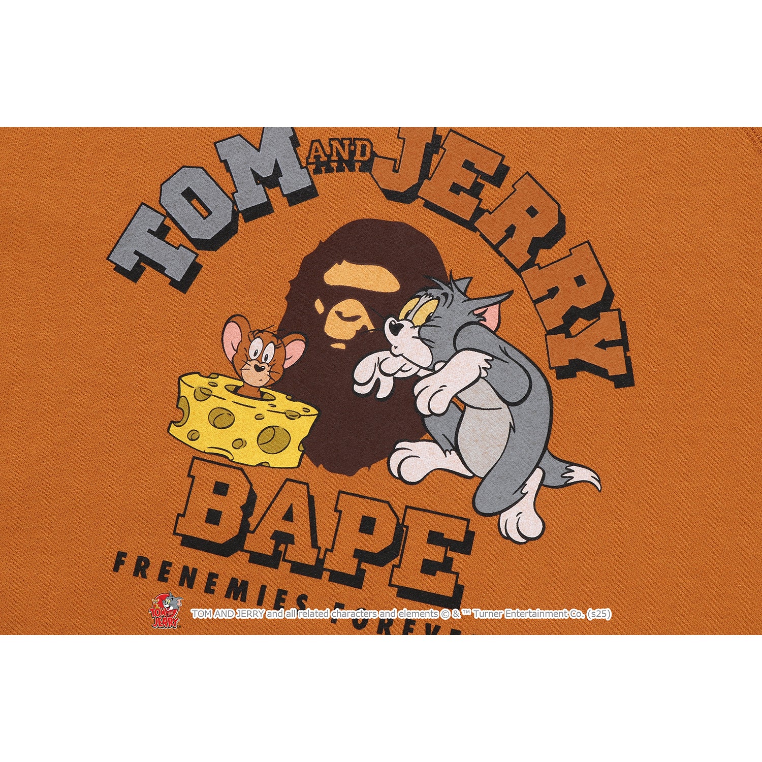 BAPE X TOM AND JERRY 85TH - RELAXED FIT SWEAT TEE KIDS – Image 3