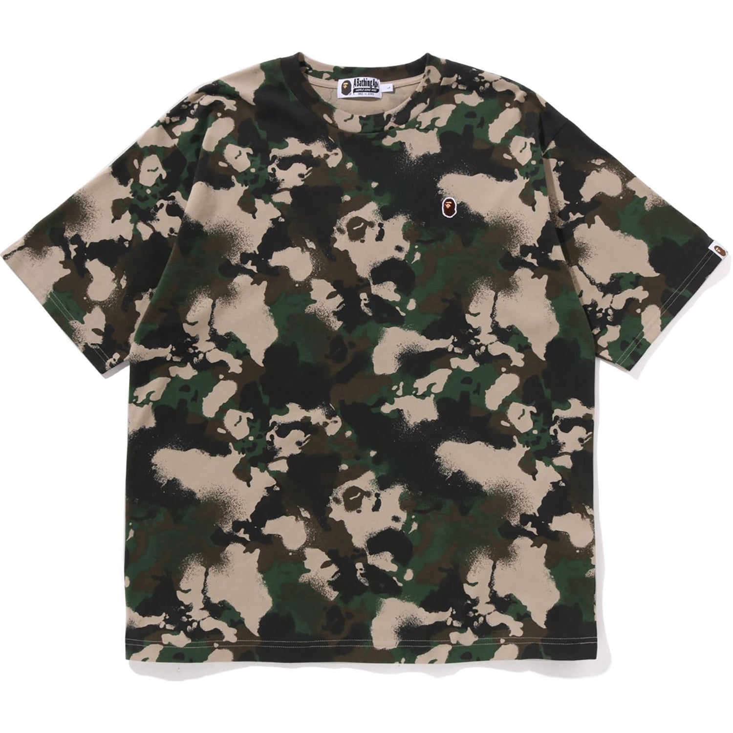 MAP CAMO APE HEAD ONE POINT TEE MENS – Image 1