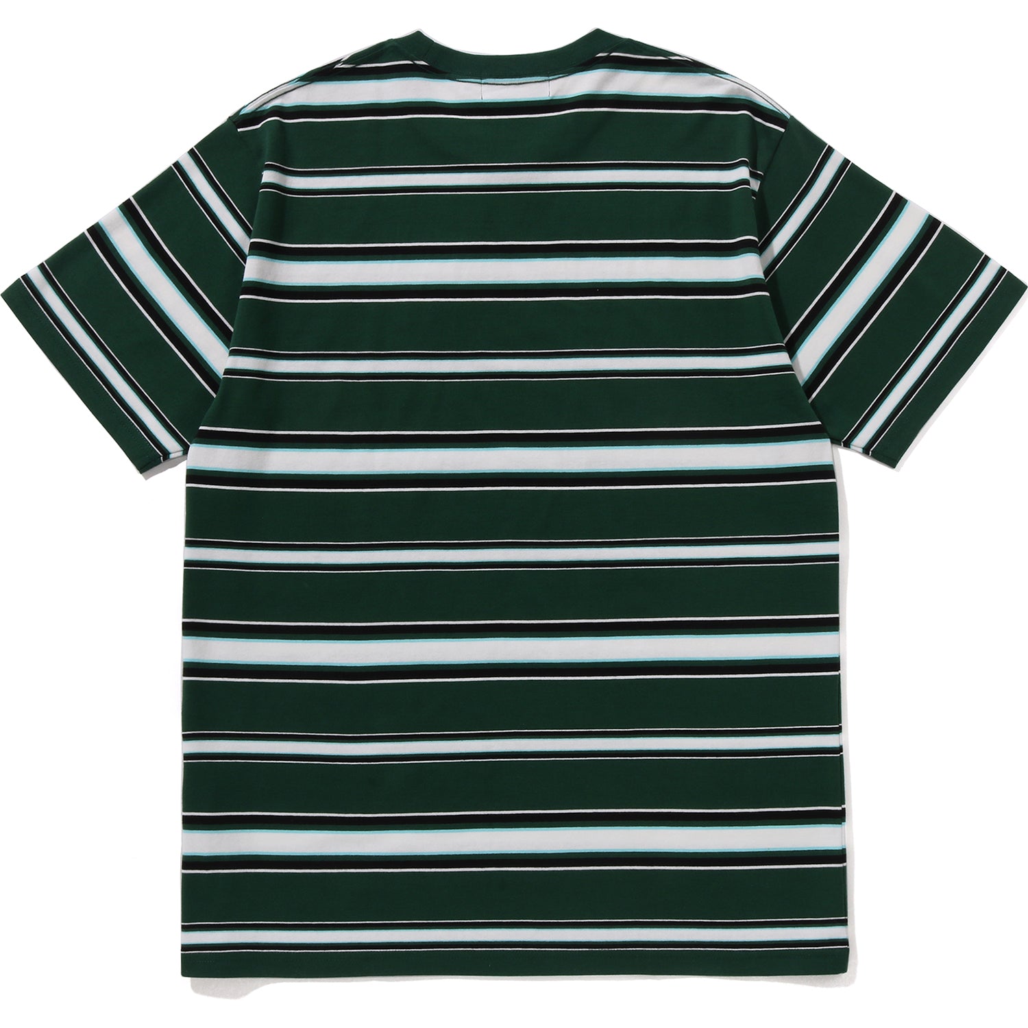 BAPE MENS APE HEAD COLLEGE STRIPE TEE – Image 2