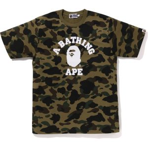 1ST CAMO COLLEGE TEE MENS