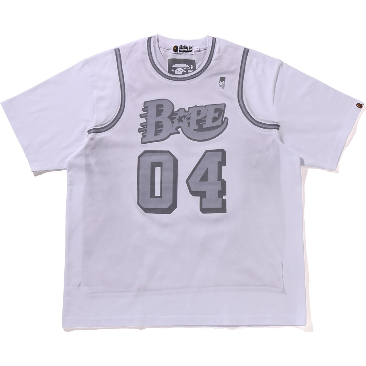 FAKE PRINT RELAXED FIT TEE MENS – Image 1