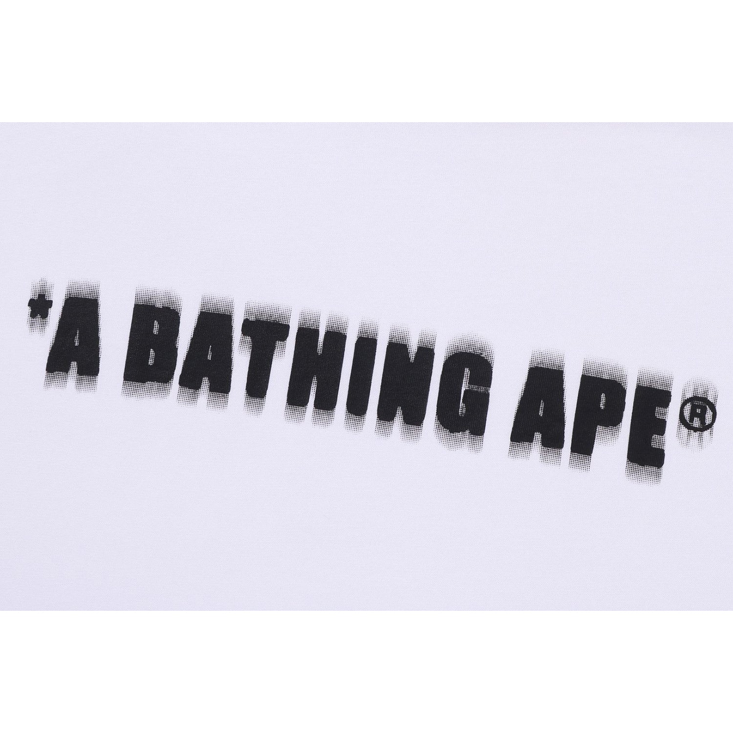SPRAY PRINT BATHING APE LOGO RELAXED FIT TEE MENS – Image 3