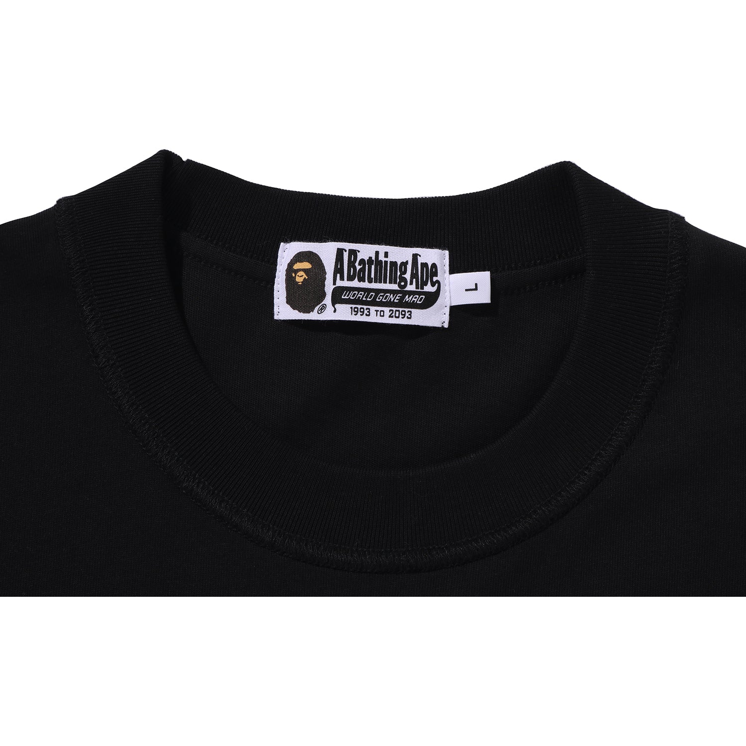 BAPE LOGO INSIDE OUT RELAXED FIT TEE MENS – Image 4