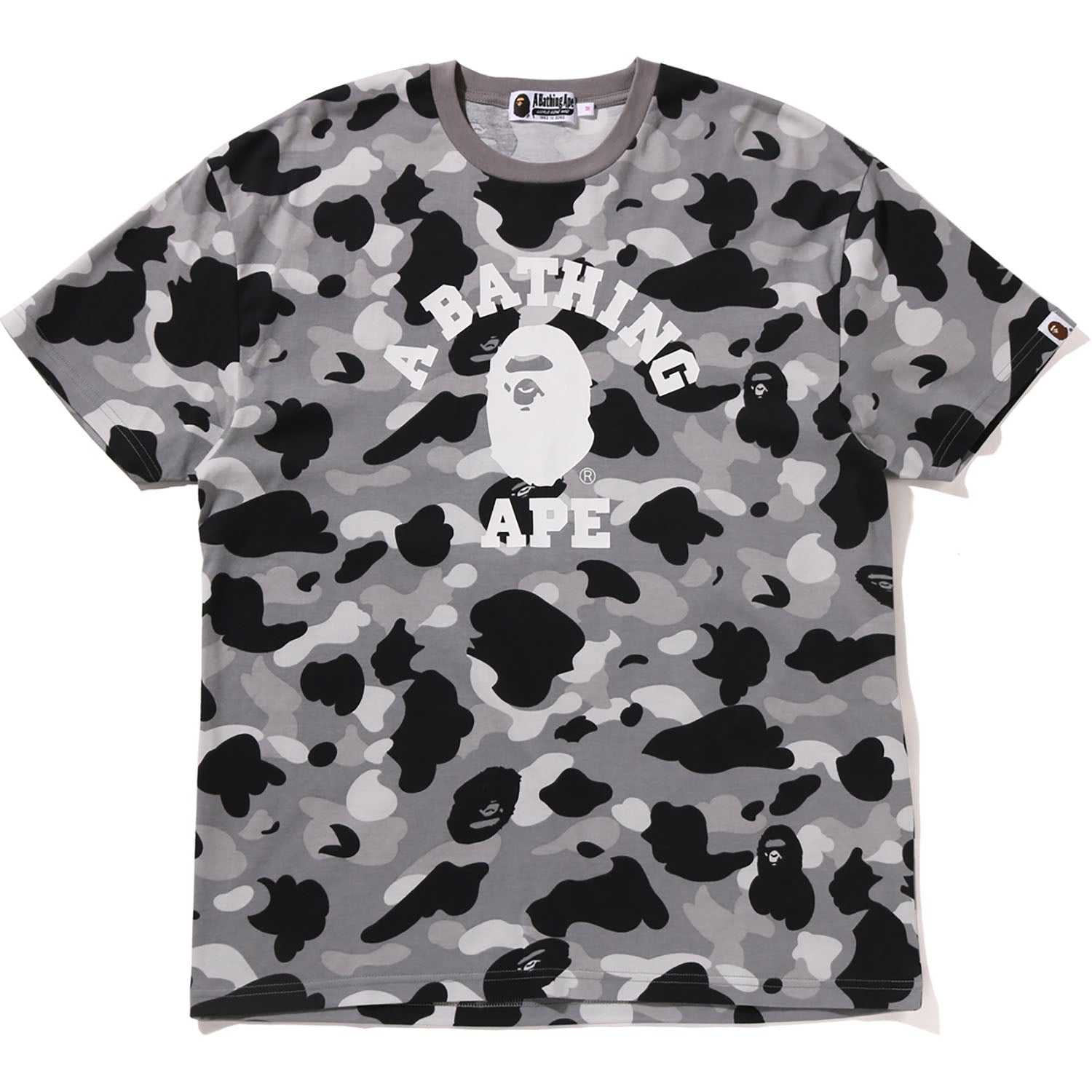 1ST CAMO COLLEGE OVERSIZED TEE LADIES – Image 1