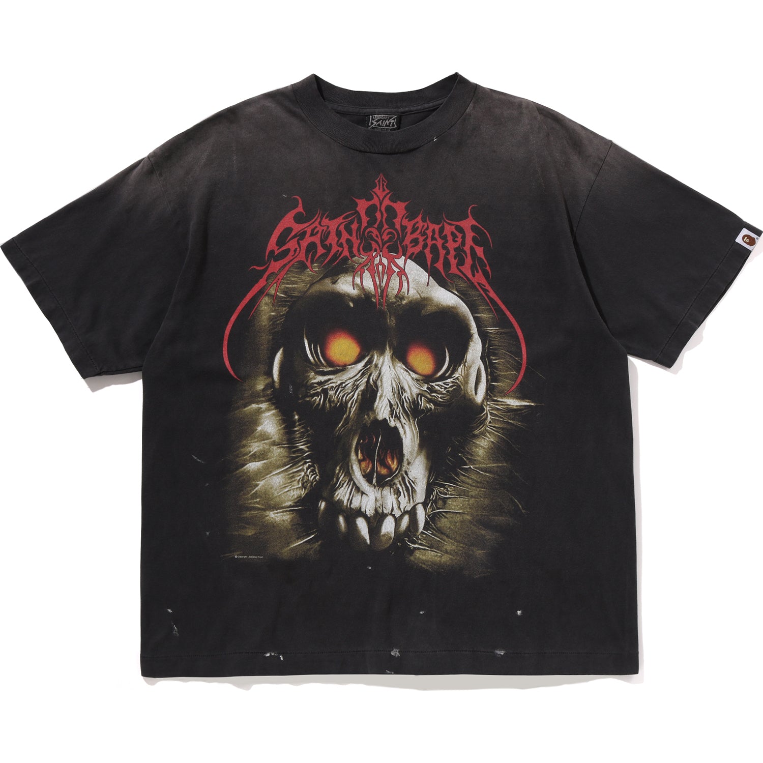 BAPE X SAINT MXXXXXX SAINT BAPE TEE MENS – Image 1