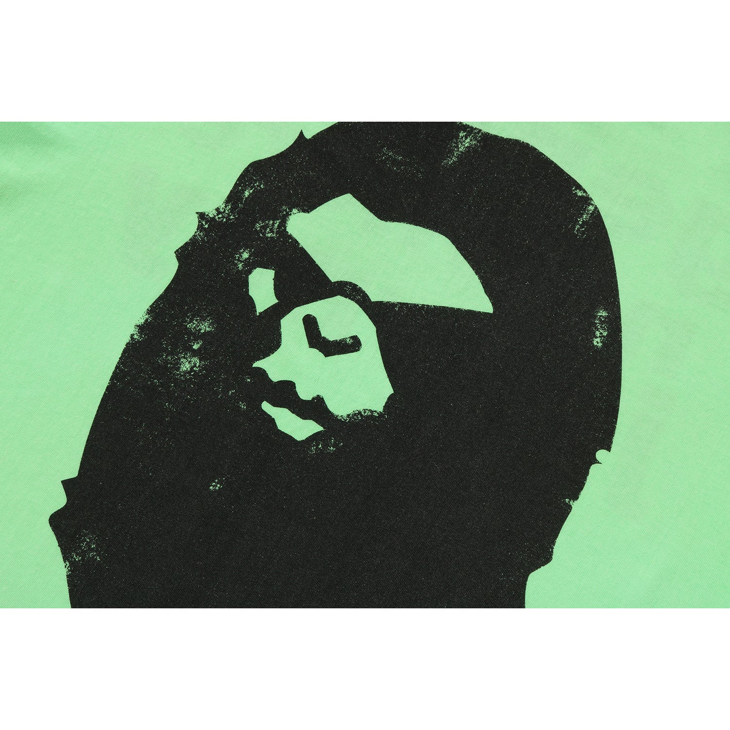 BAPE X SAINT MXXXXXX MAD FACE HANDPRINTING TEE MENS – Image 3