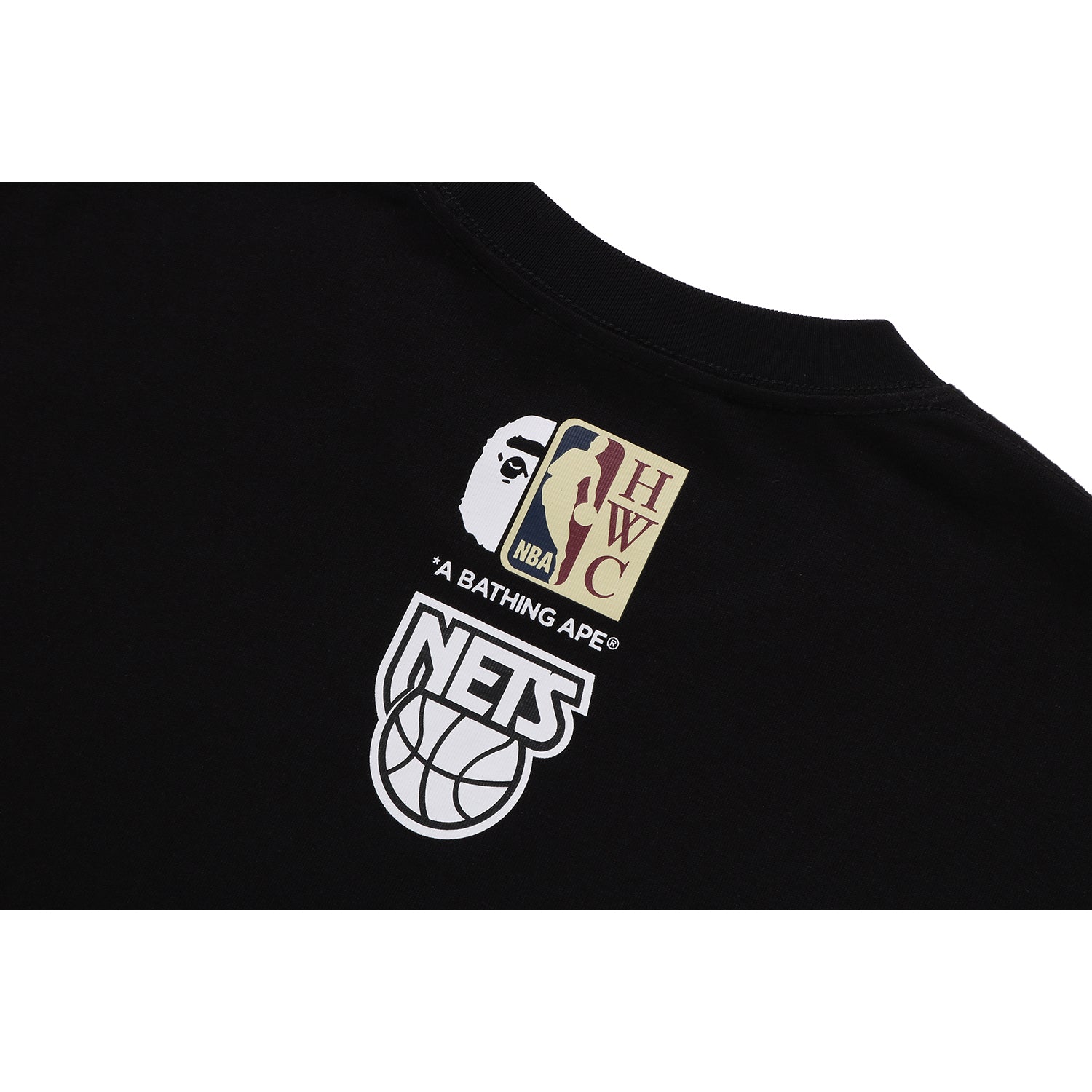 BAPE X M&N NBA - NEW JERSEY NETS TEE MENS – Image 4