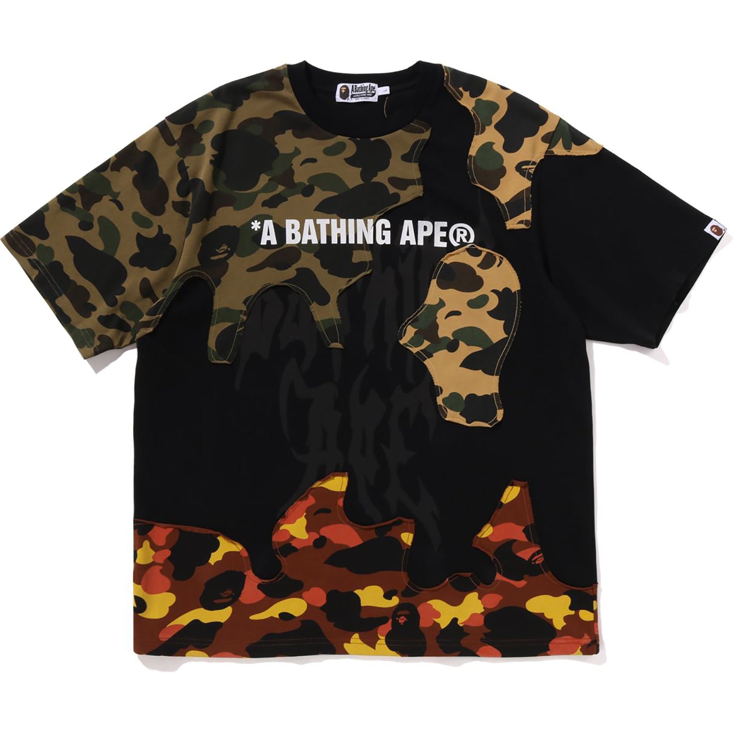 1ST CAMO UPCYCLED LOGO RELAXED FIT TEE MENS – Image 1