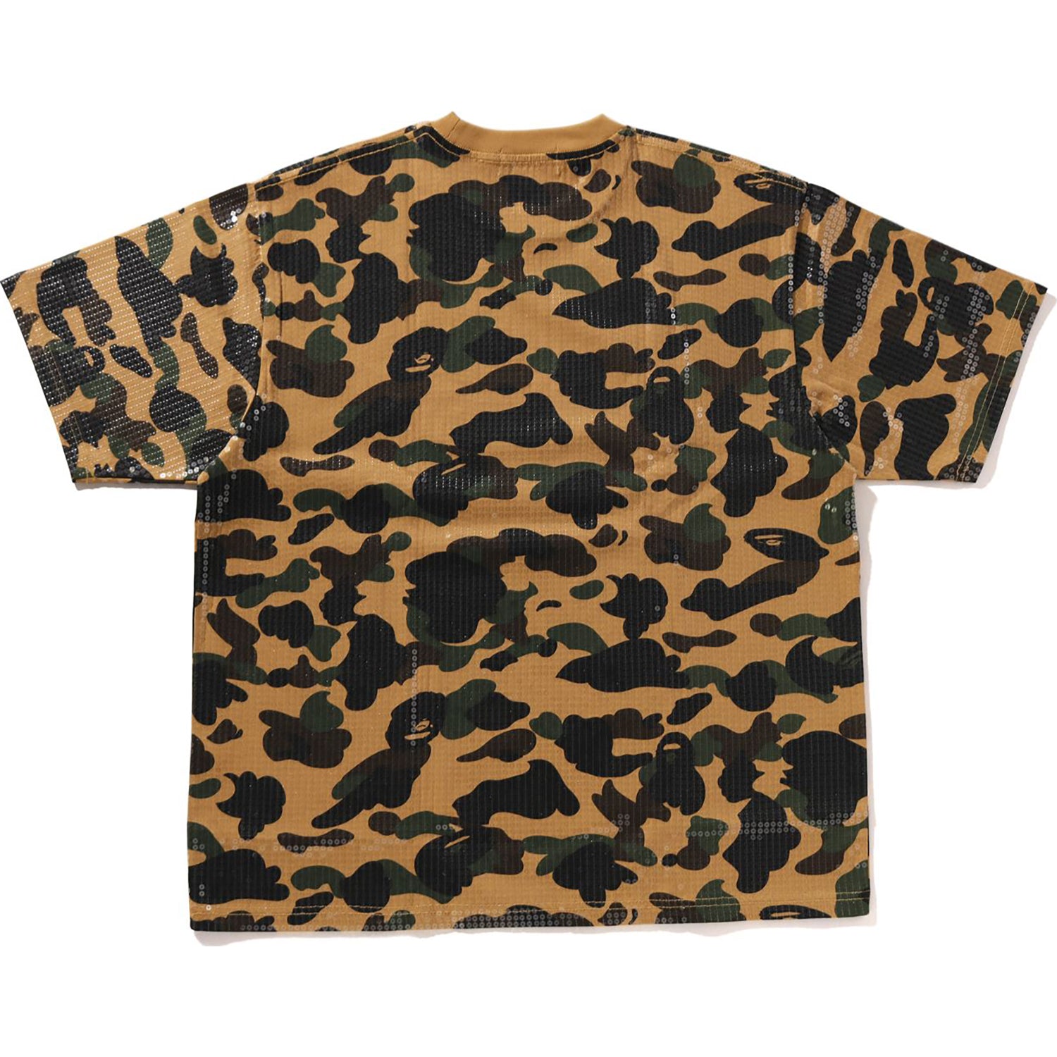 1ST CAMO LOGO RELAXED FIT SEQUIN TEE MENS – Image 2