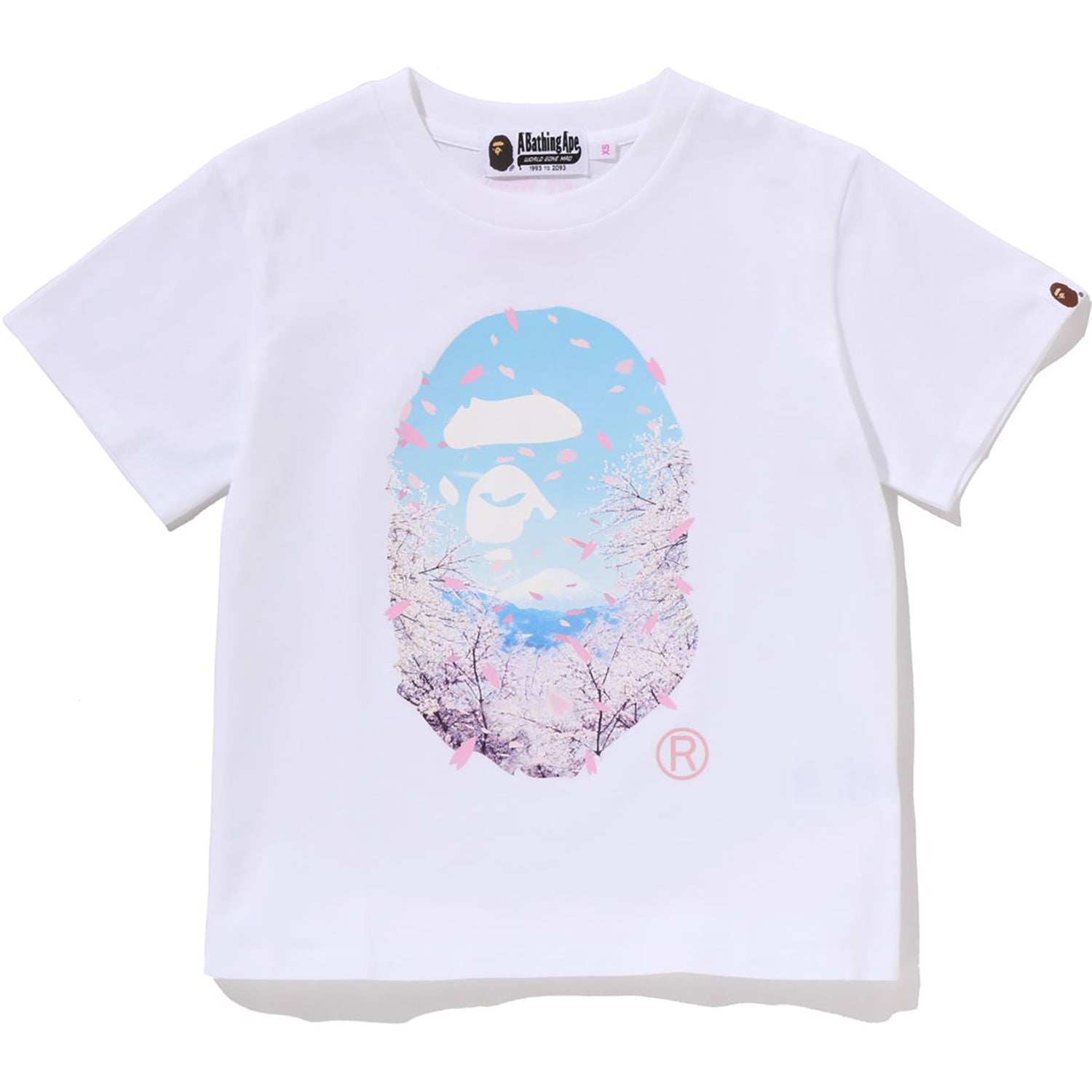 SAKURA PHOTO APE HEAD MINI TEE LADIES – Image 1