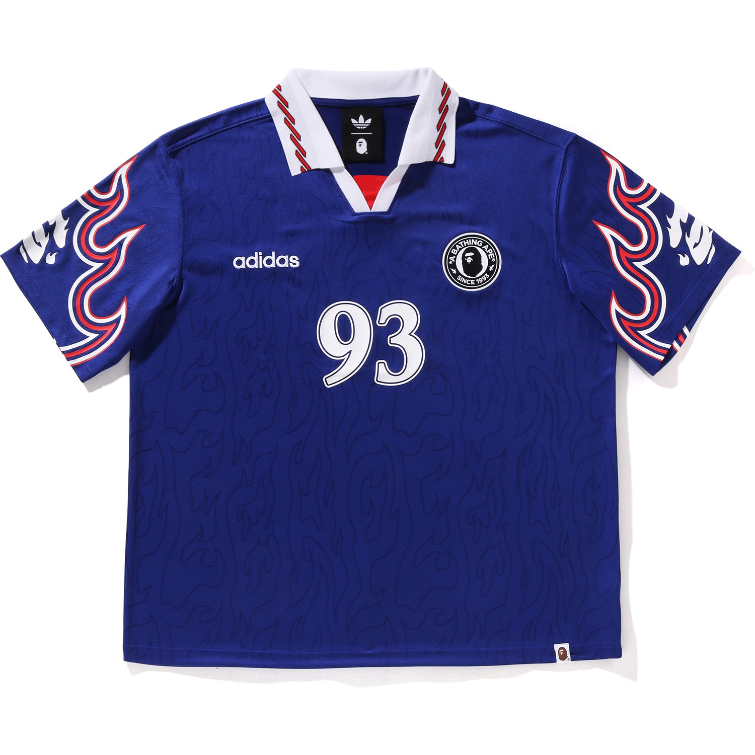 BAPE X ADIDAS FLAME JERSEY MENS – Image 1