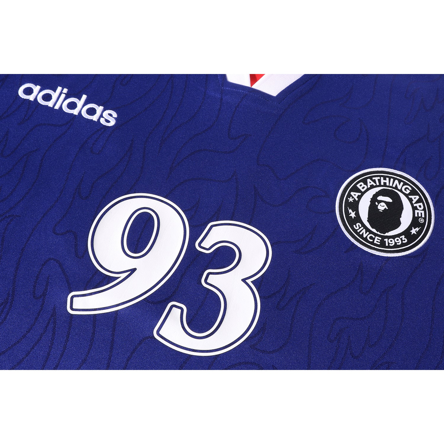 BAPE X ADIDAS FLAME JERSEY MENS – Image 3