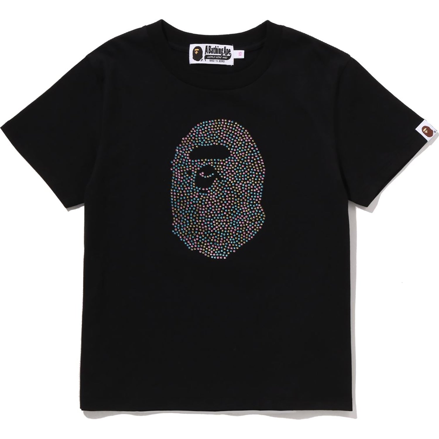 APE HEAD CRYSTAL STONE MINI TEE LADIES – Image 1