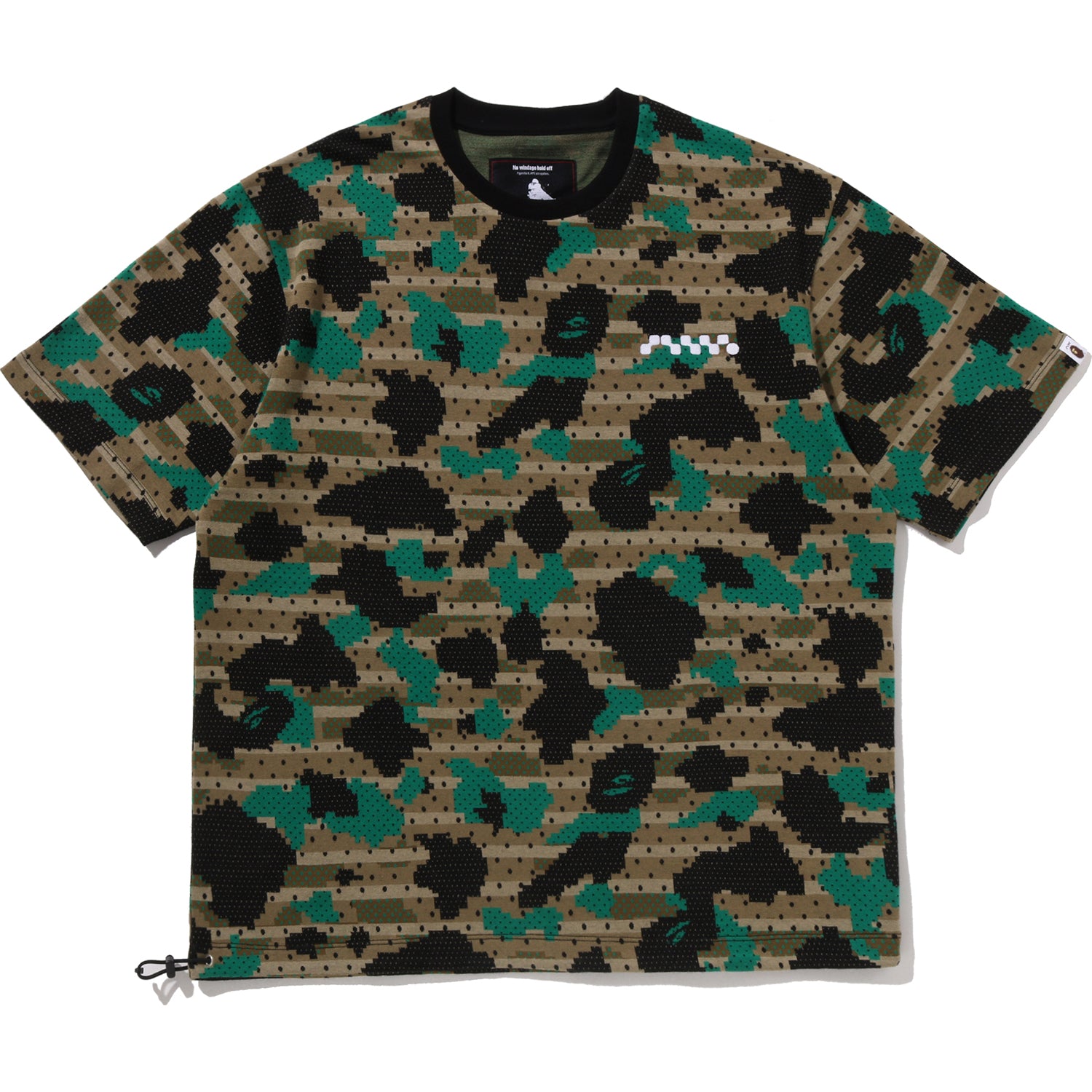 BAPE BY KAZUKI KURAISHI DIGITAL 1ST CAMO DOT SS TEE MENS – Image 1