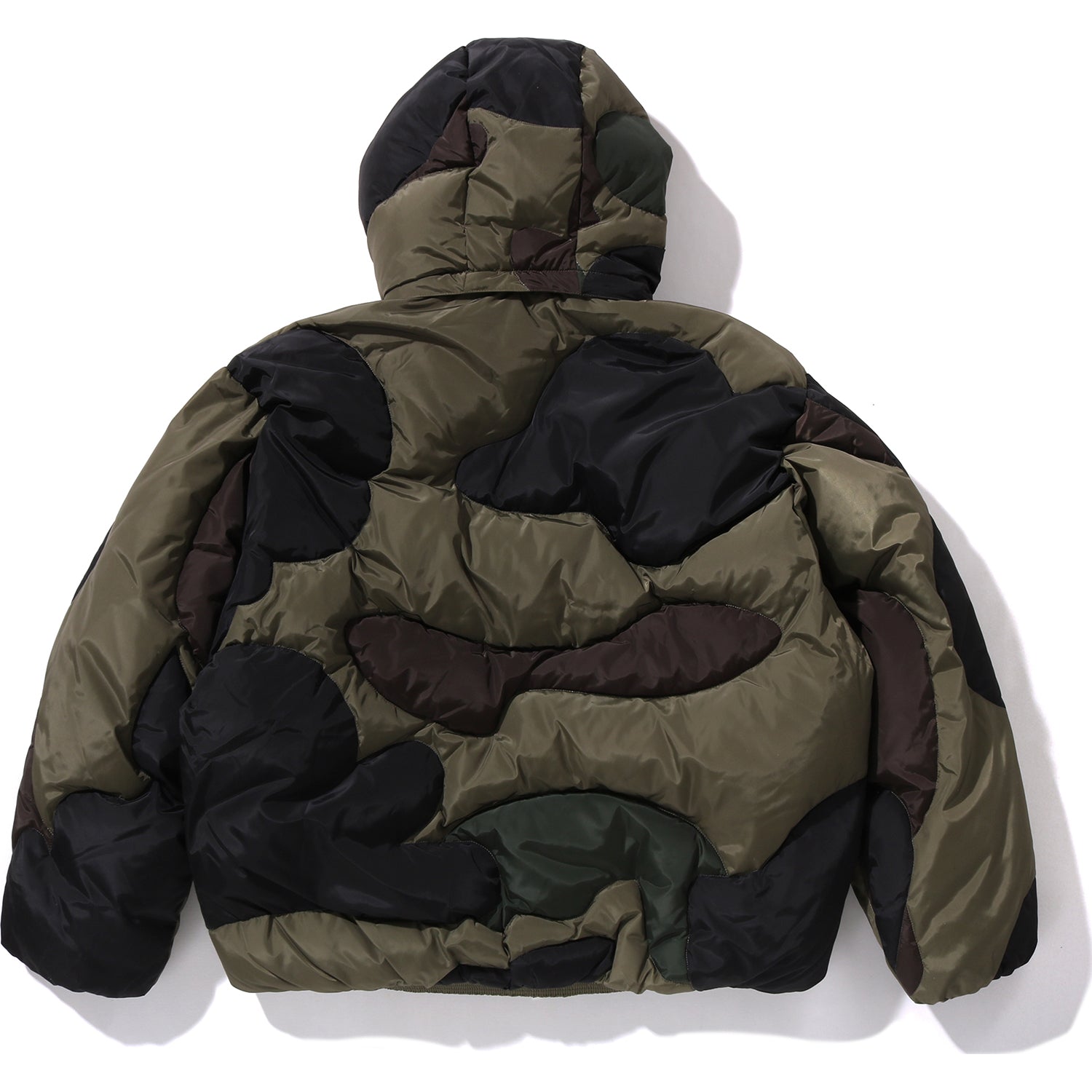 1ST CAMO NYLON DOWN JACKET MENS – Image 4