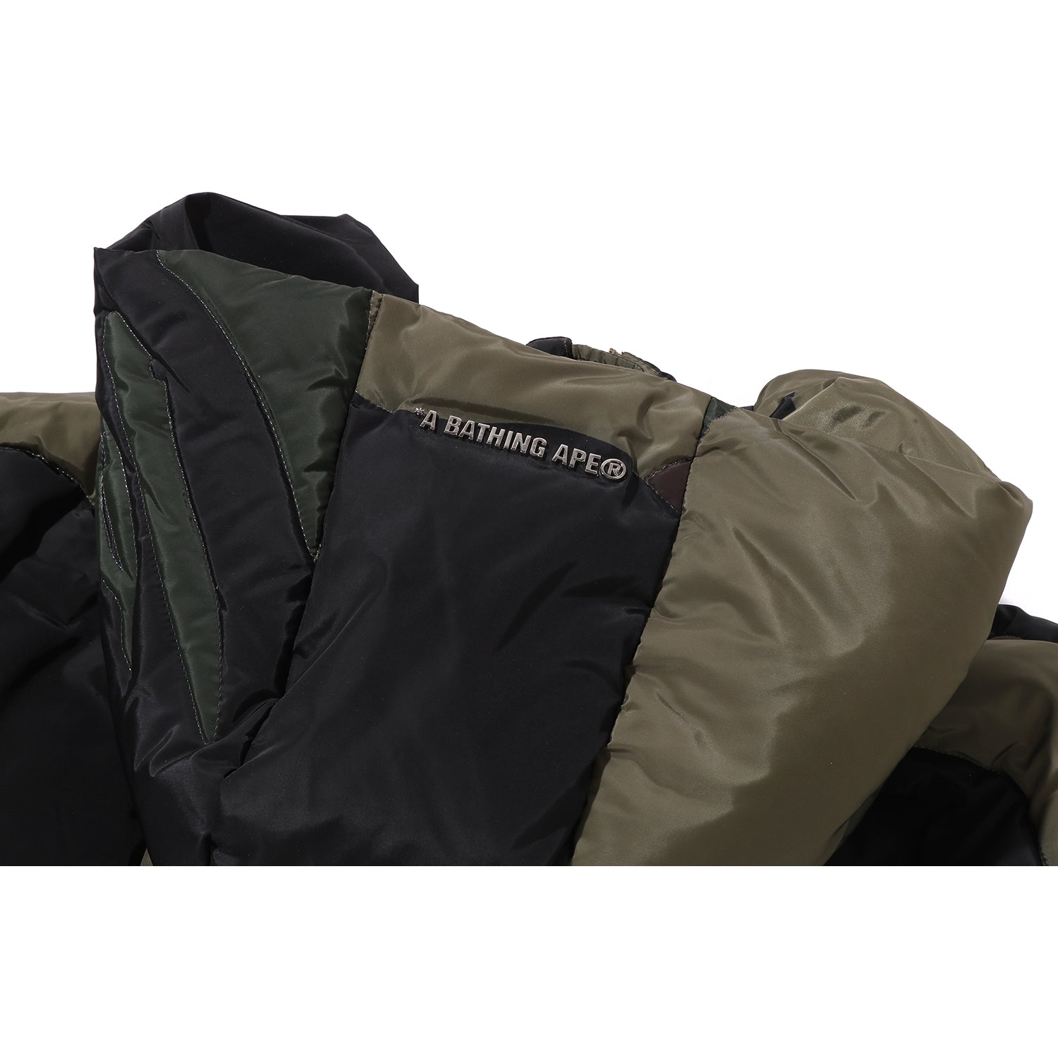 1ST CAMO NYLON DOWN JACKET MENS – Image 6