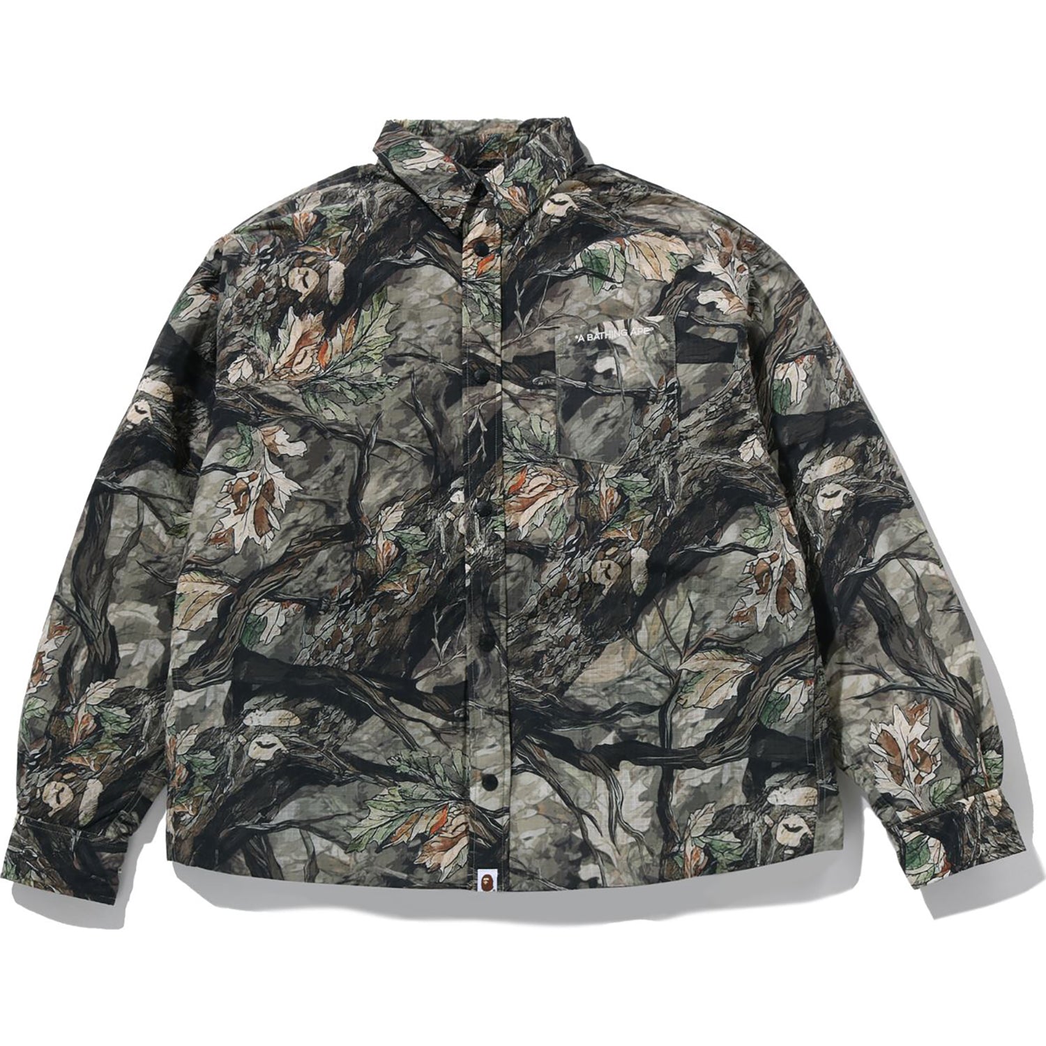 TREE EDGE CAMO DOWN SHIRT JACKET MENS – Image 1