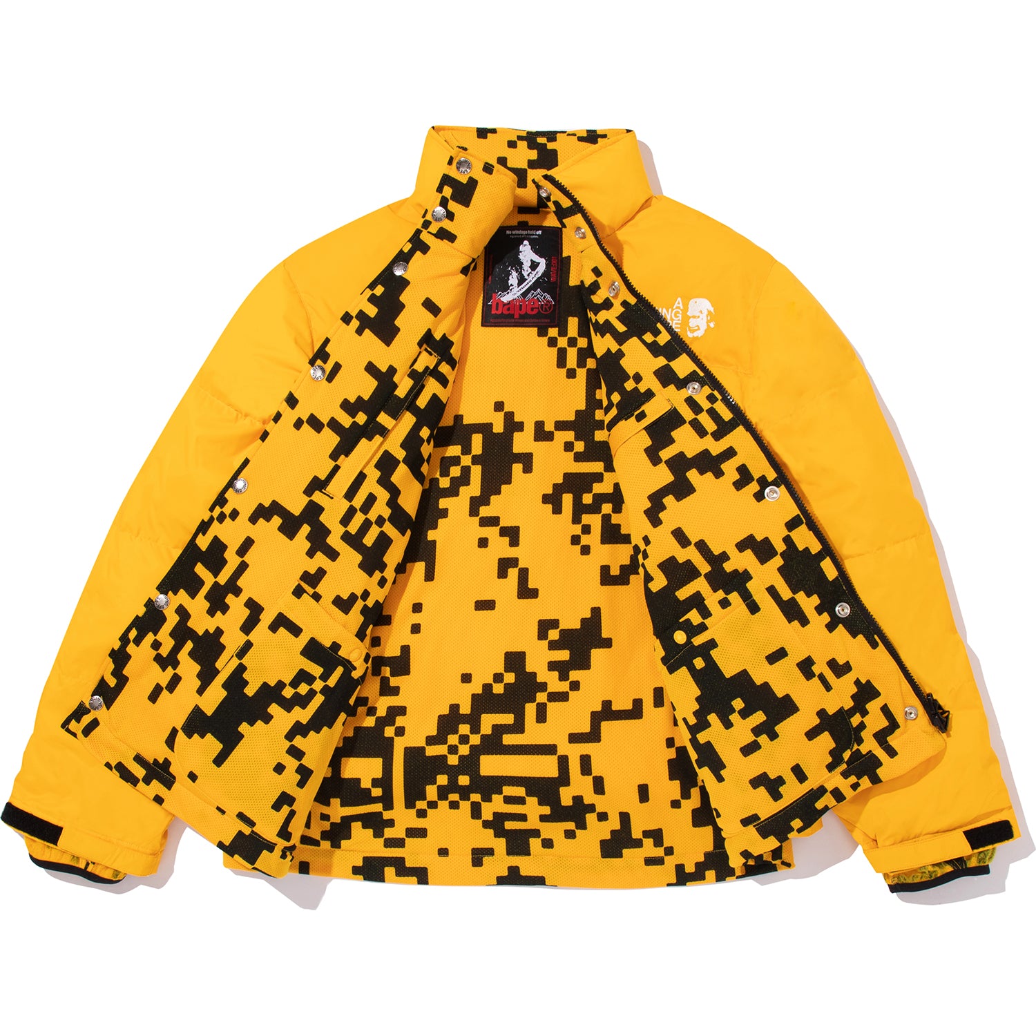 BAPE BY KAZUKI KURAISHI UAP CAMO REVERSIBLE DOWN JACKET MENS – Image 2