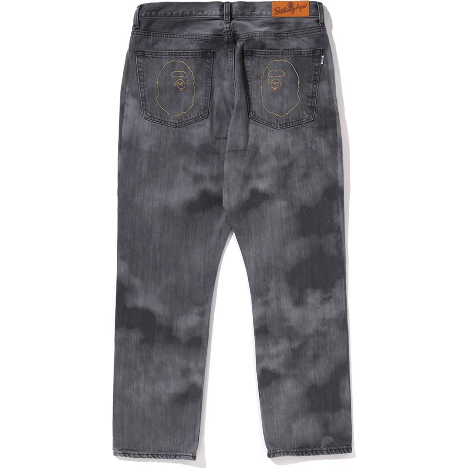 HIGH TONE BLEACH REGULAR FIT DENIM PANTS MENS – Image 2