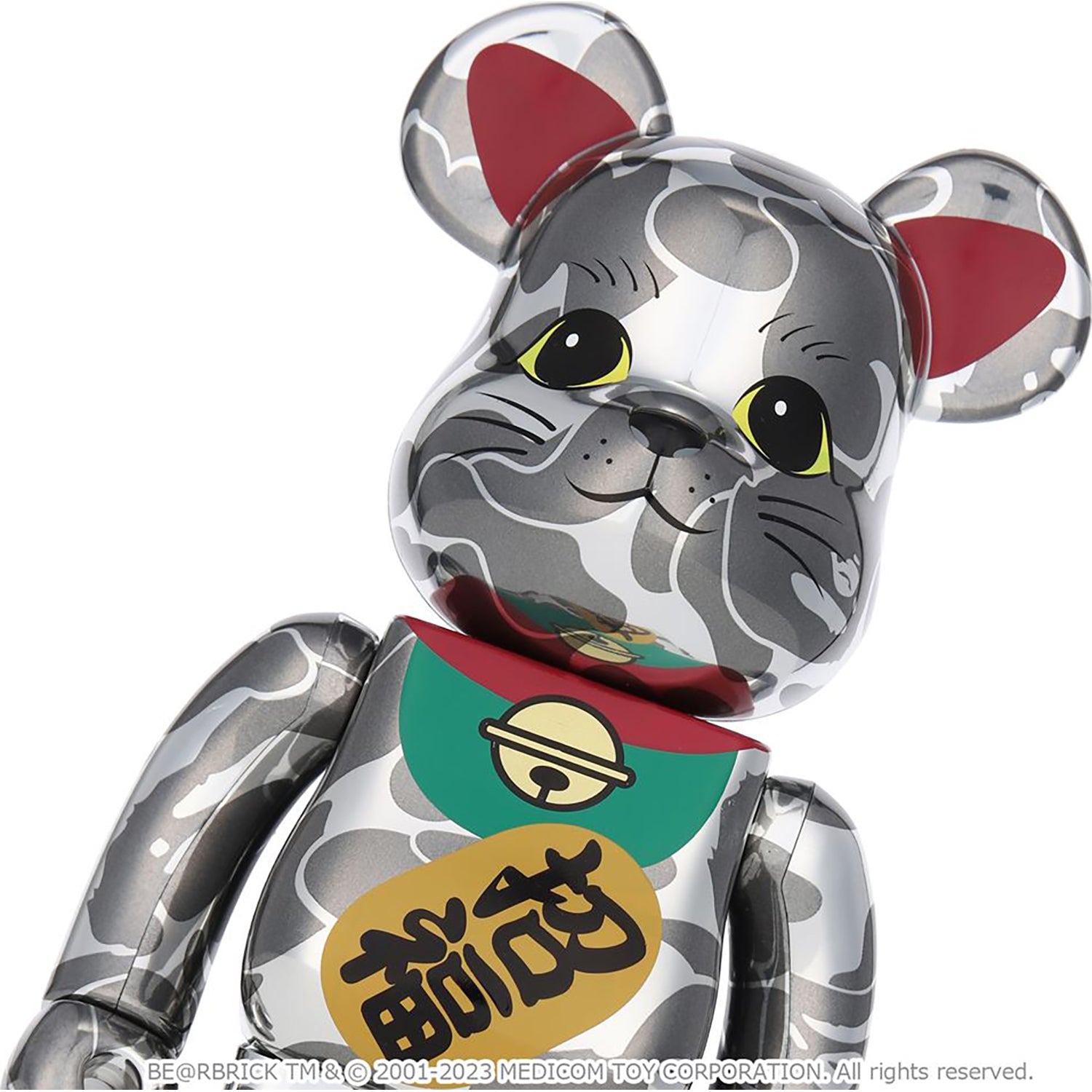 NEW YEAR BE@RBRICK MANEKINEKO SHISHIMAI DARUMA 100% & 400% – Image 7
