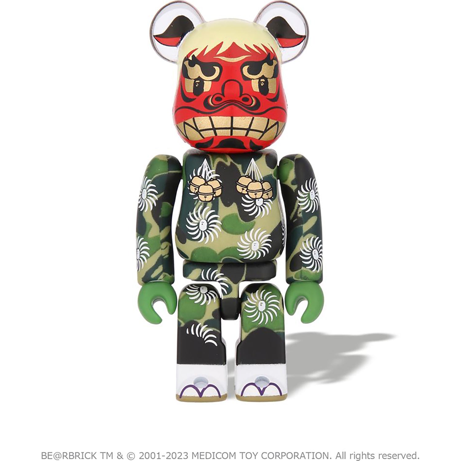 NEW YEAR BE@RBRICK MANEKINEKO SHISHIMAI DARUMA 100% & 400% – Image 8