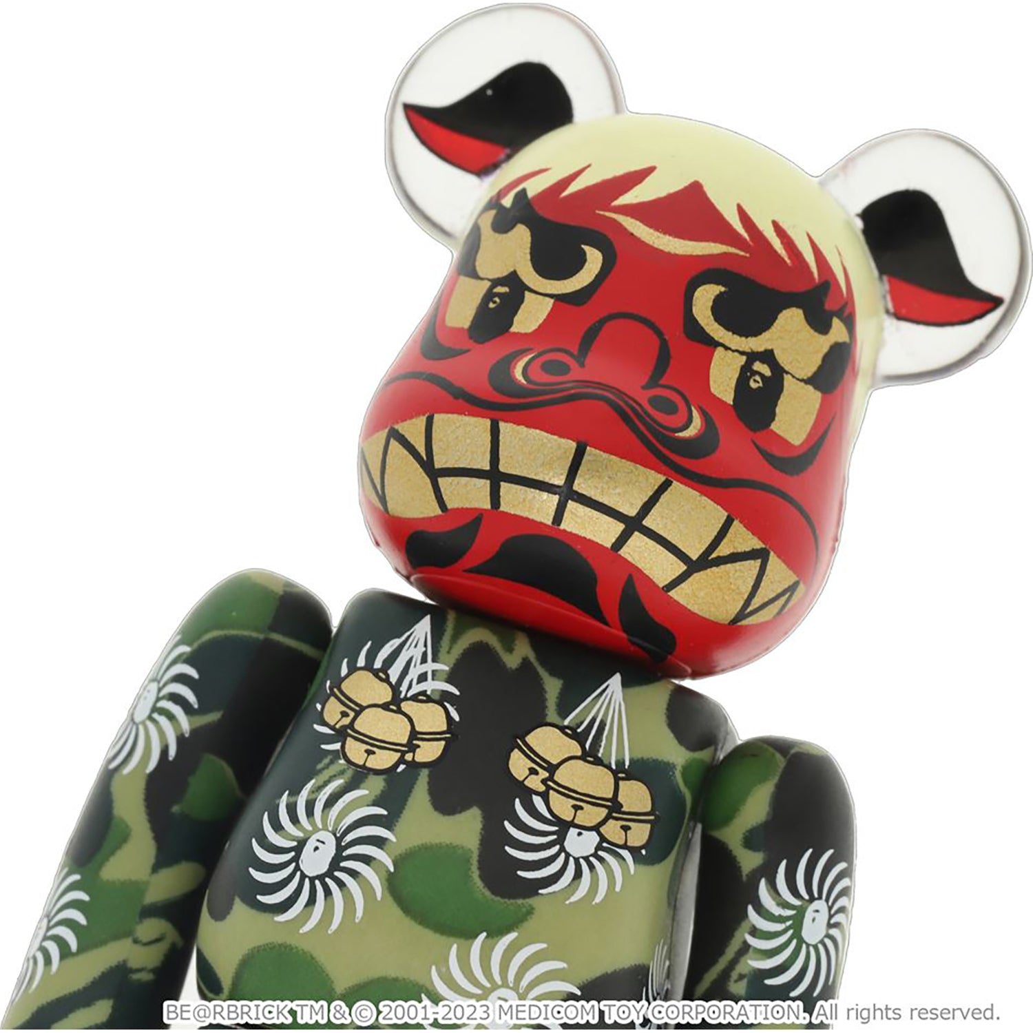 NEW YEAR BE@RBRICK MANEKINEKO SHISHIMAI DARUMA 100% & 400% – Image 10