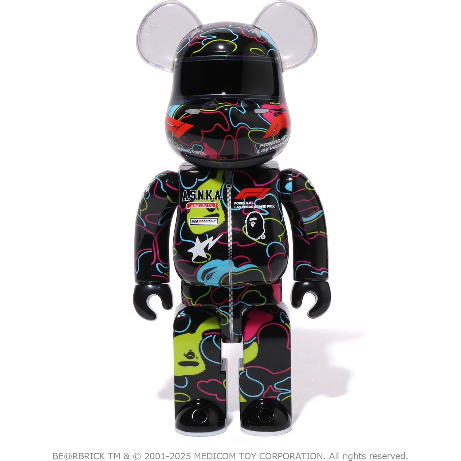 BAPE X F1 LAS VEGAS BE@RBRICK 100%&400% – Image 2