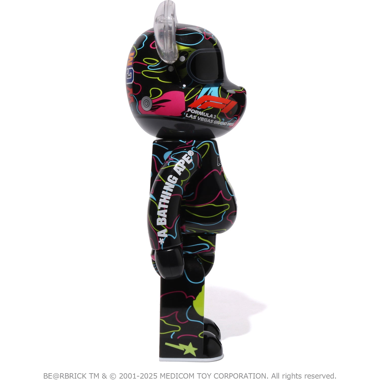 BAPE X F1 LAS VEGAS BE@RBRICK 100%&400% – Image 3