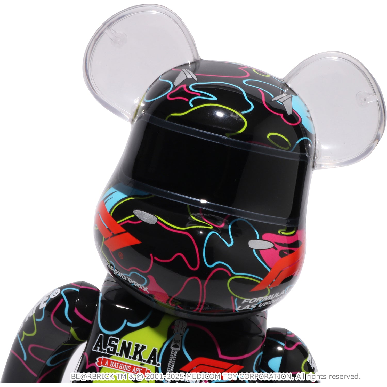BAPE X F1 LAS VEGAS BE@RBRICK 100%&400% – Image 6