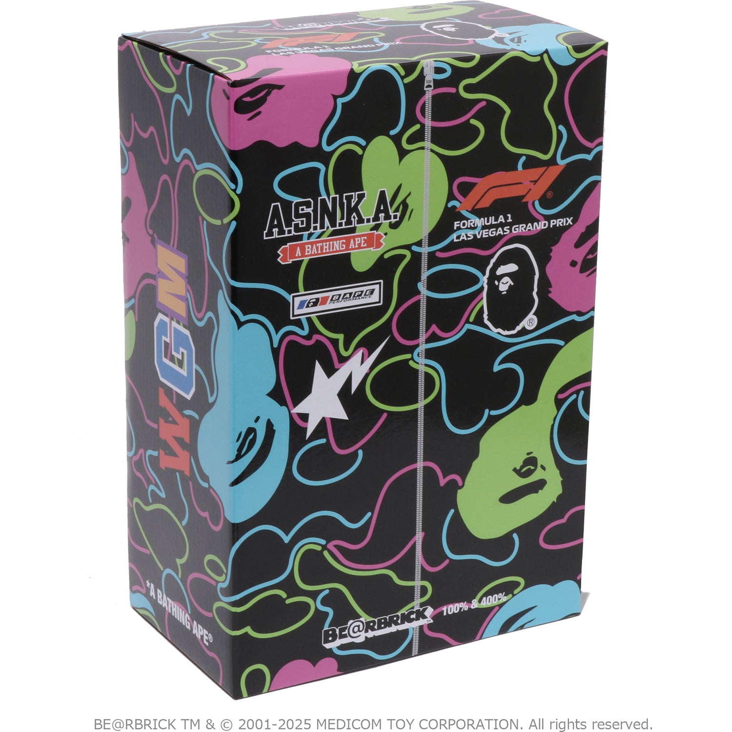 BAPE X F1 LAS VEGAS BE@RBRICK 100%&400% – Image 16