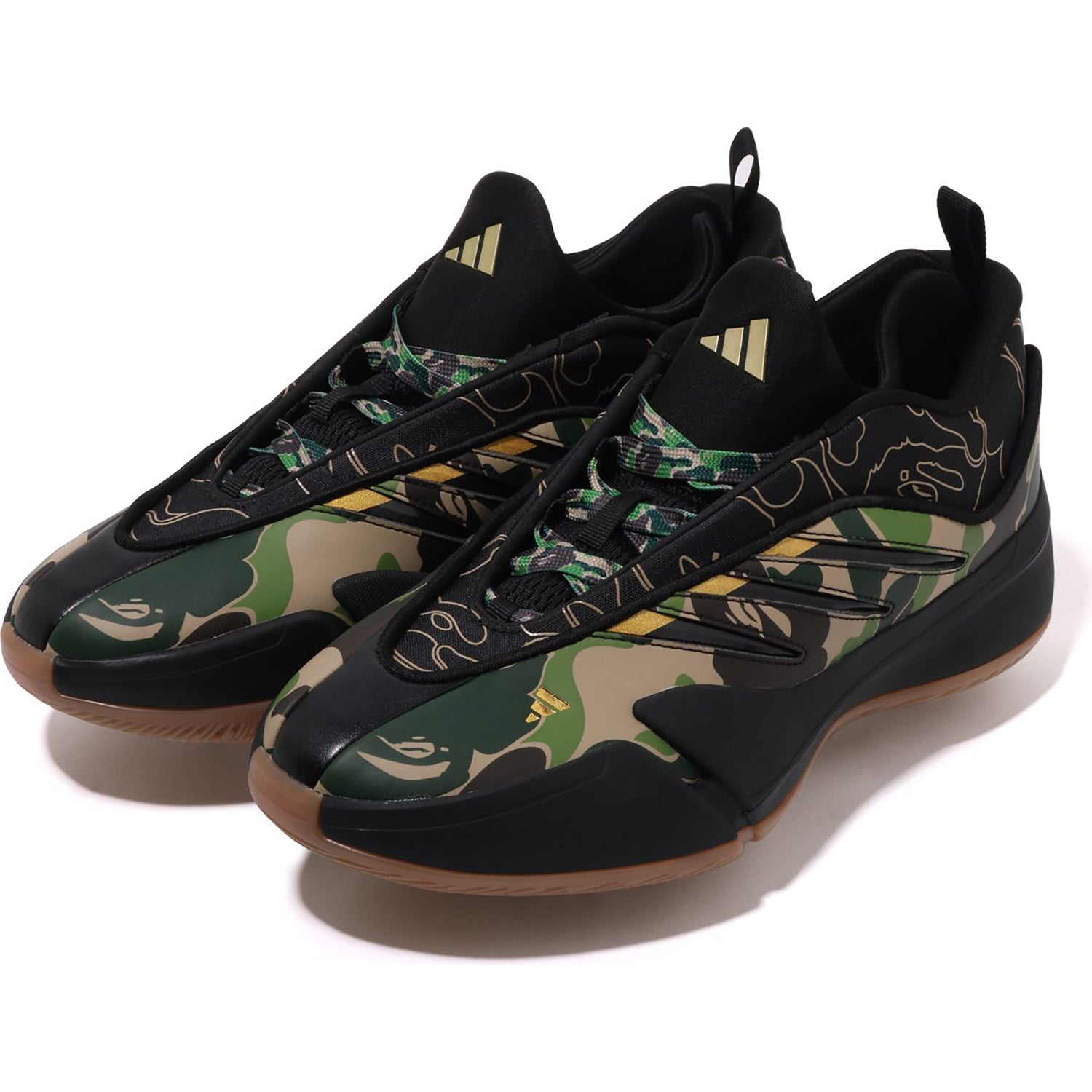 BAPE X ADIDAS - DAME 9 BAPE CAMO MENS – Image 2