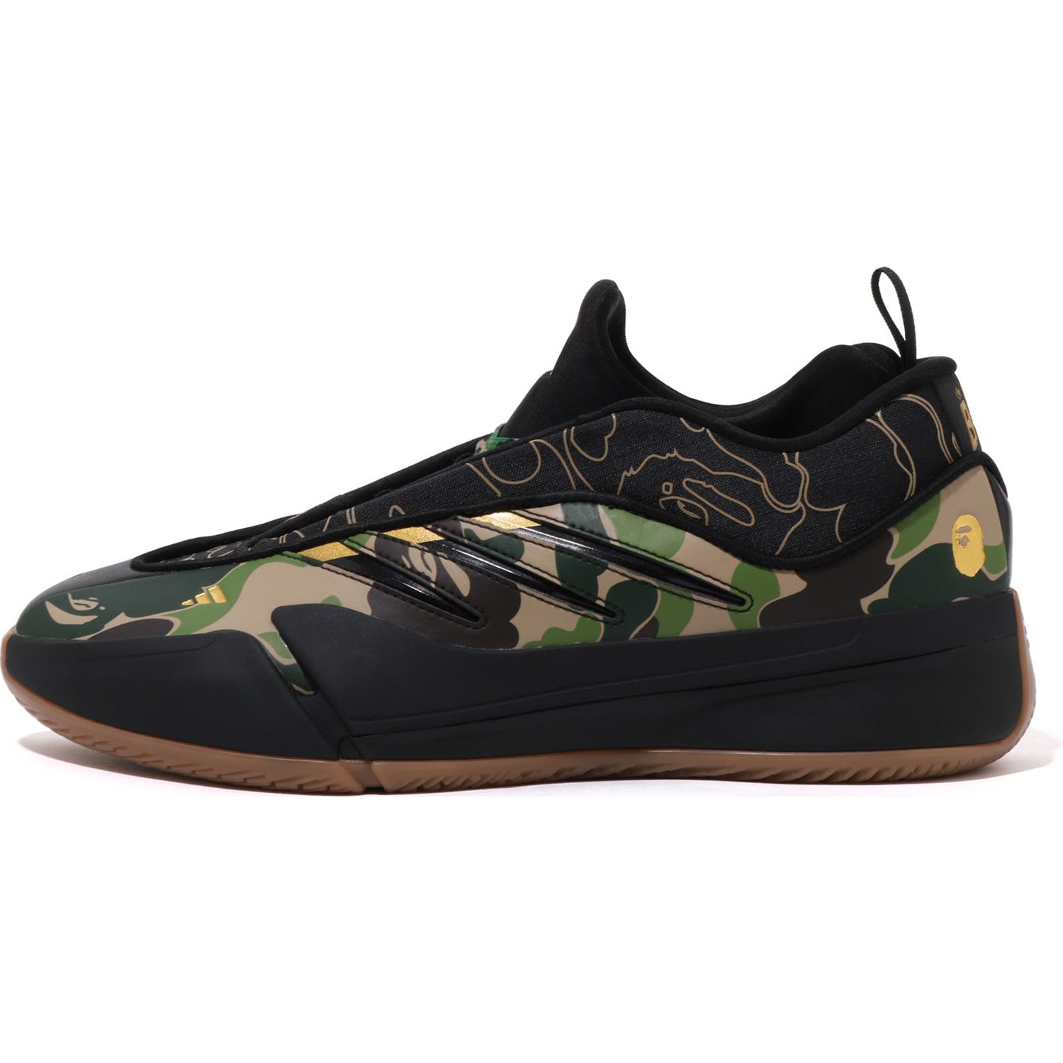 BAPE X ADIDAS - DAME 9 BAPE CAMO MENS – Image 4