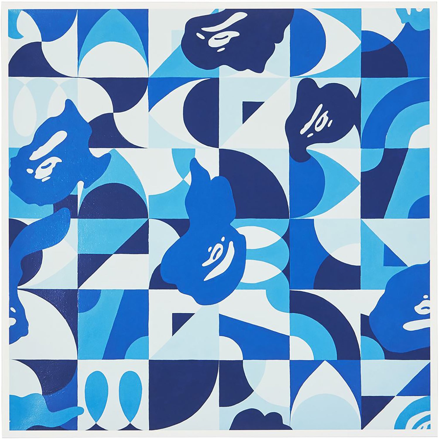 BAPEA X ILIZARBE ABC CAMO BLUE by ALVARO ILIZARBE – Image 1