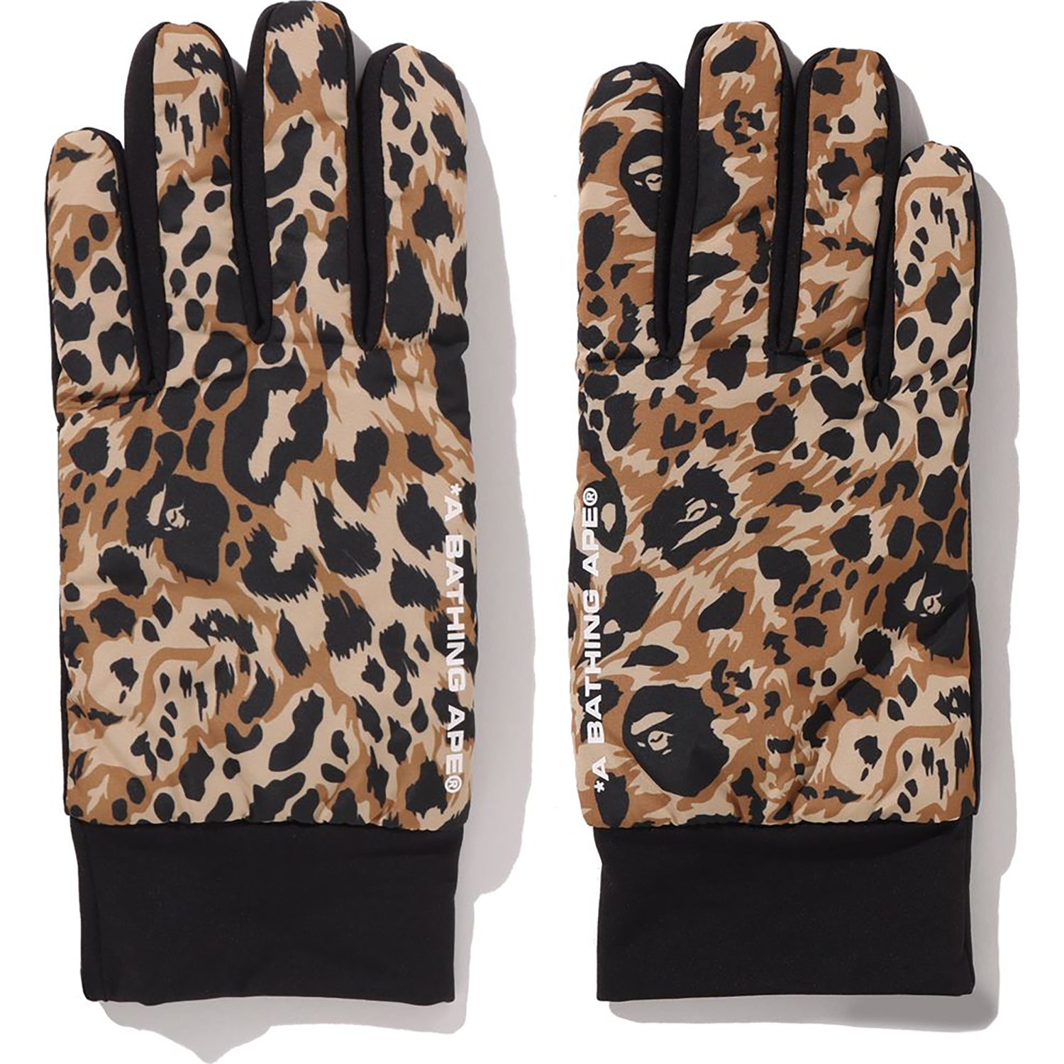 WILD LEOPARD PATTERN GLOVES MENS – Image 1