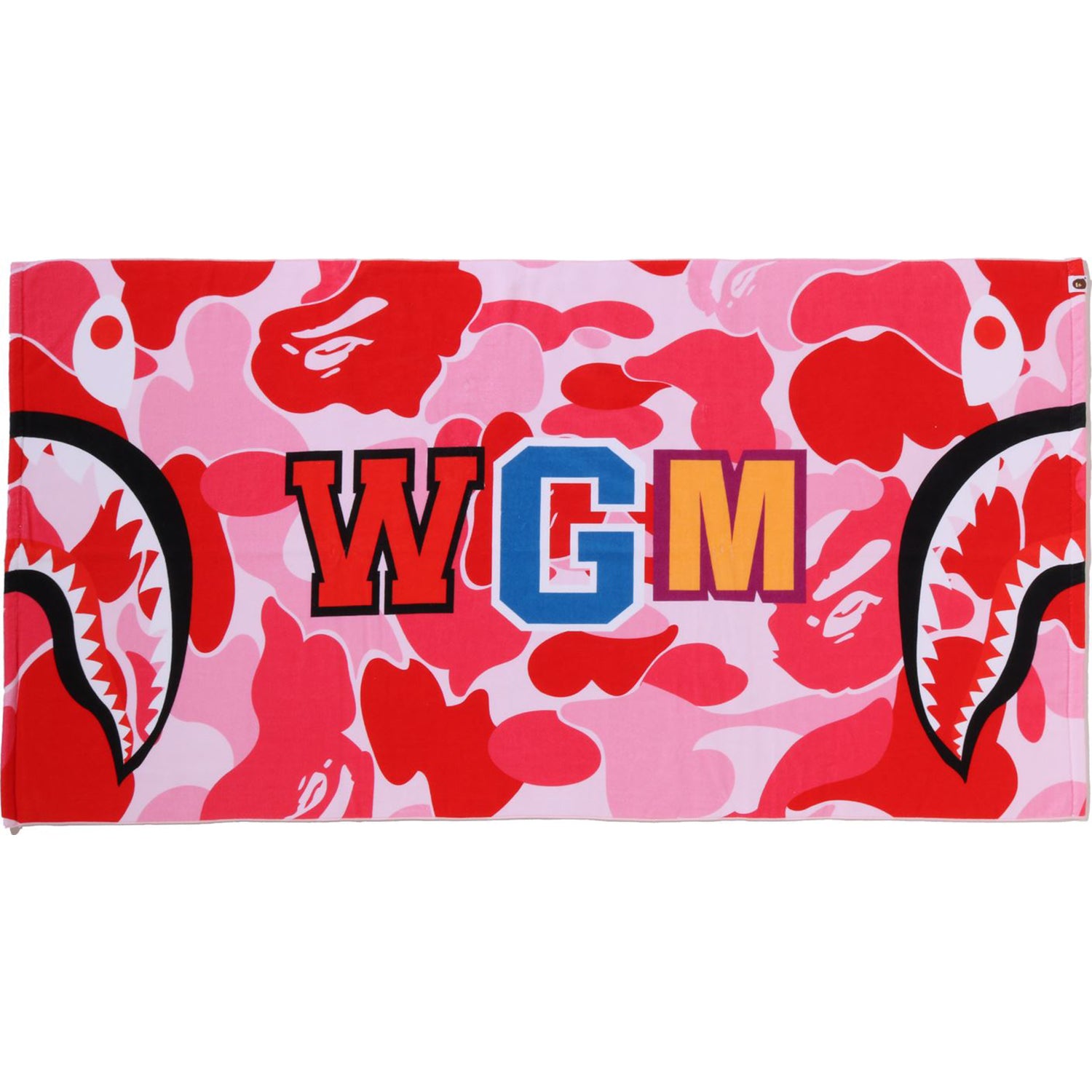 ABC CAMO SHARK BEACH TOWEL – Image 1