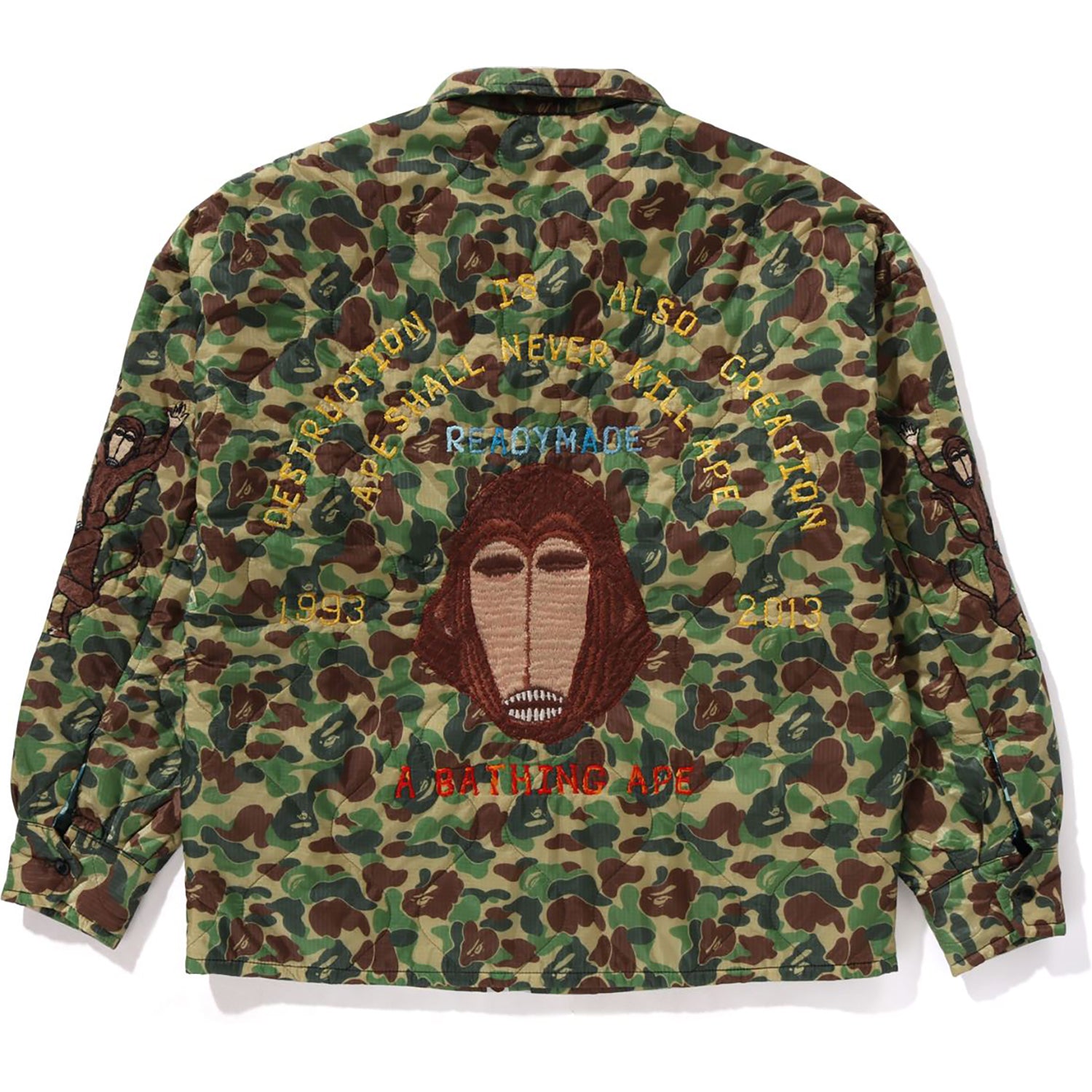 BAPE X READYMADE ABC CAMO VIETNAM JACKET MENS – Image 2